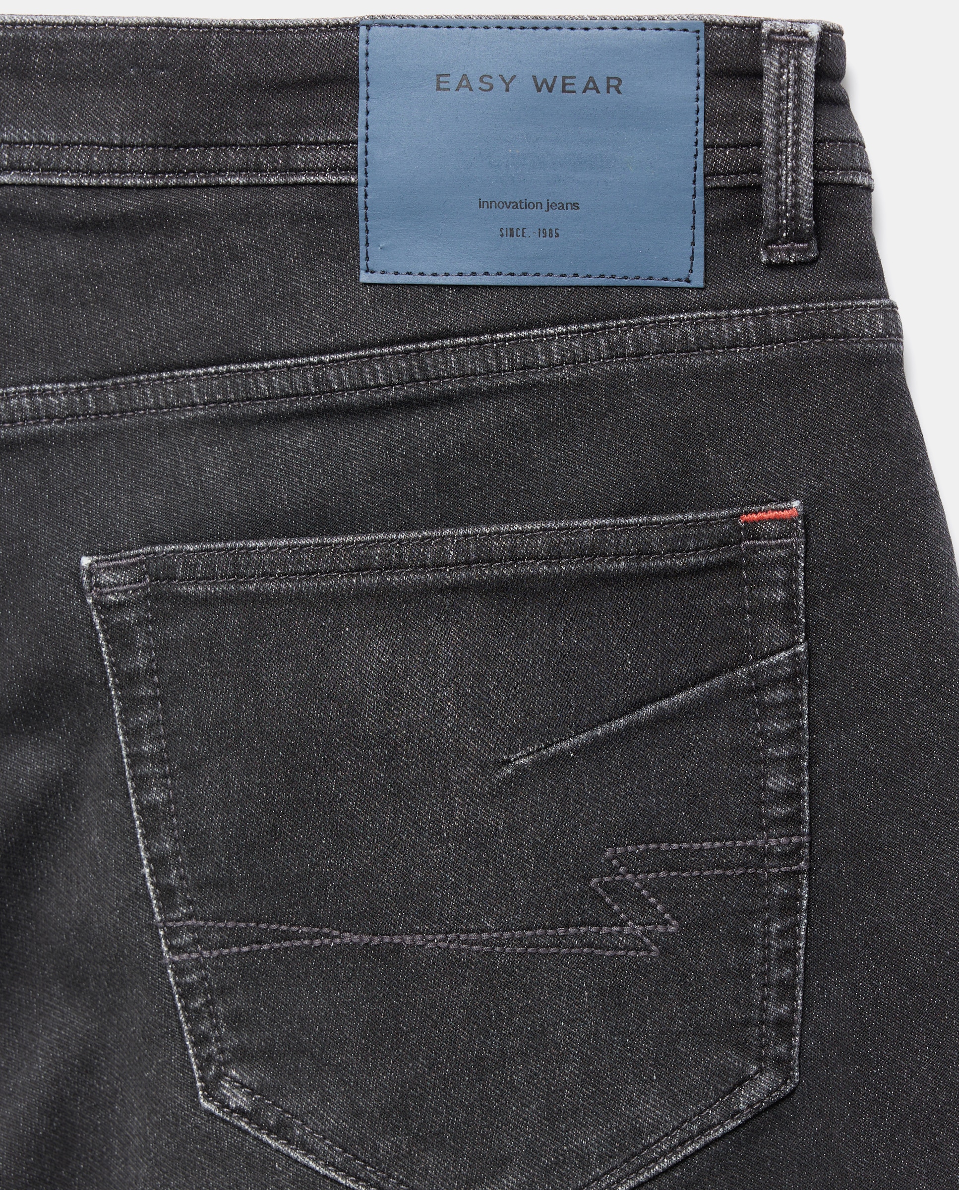Jeans Knit Slim Cinzento-escuro-5