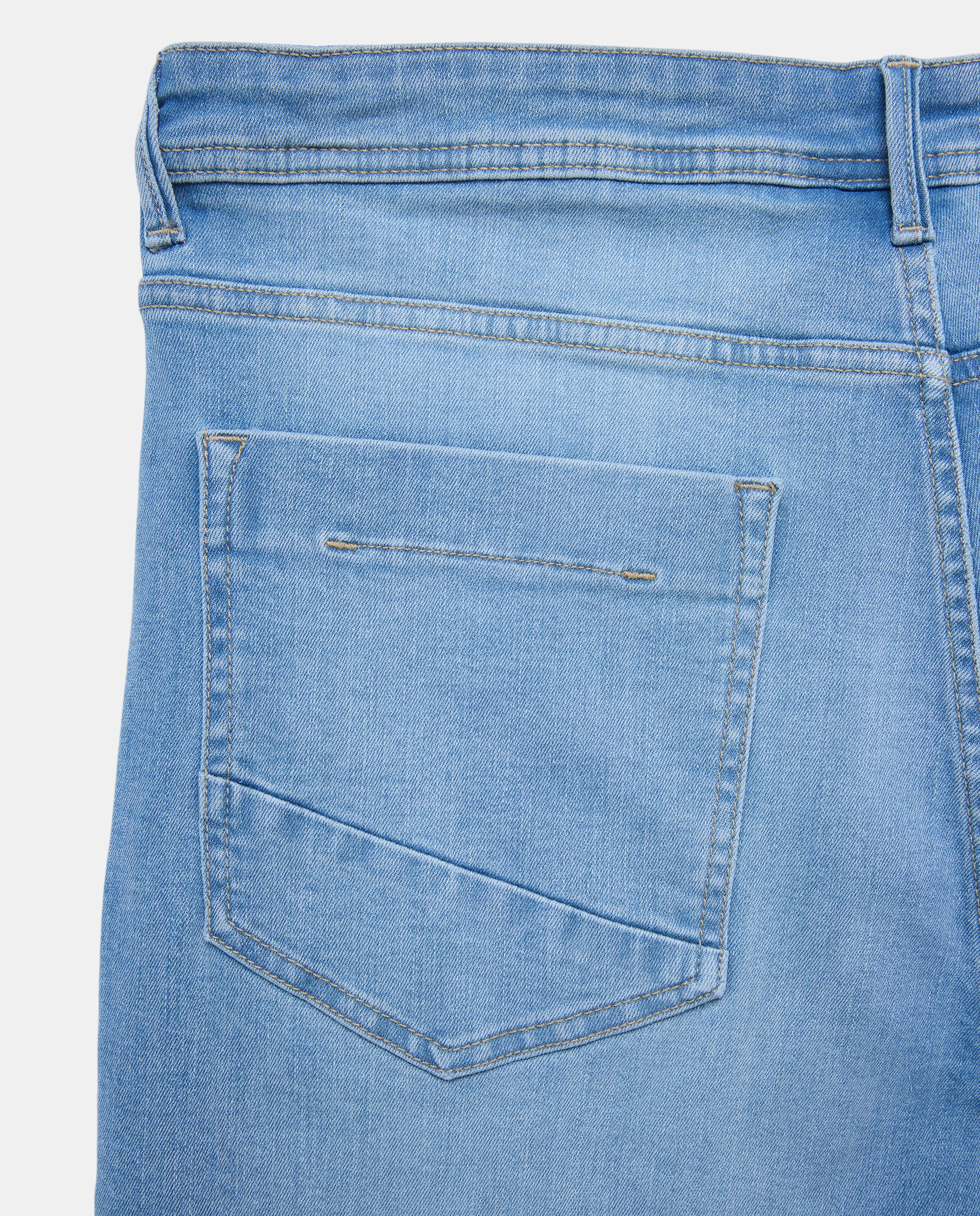 Jeans Stretch Tapered Azul pálido-5