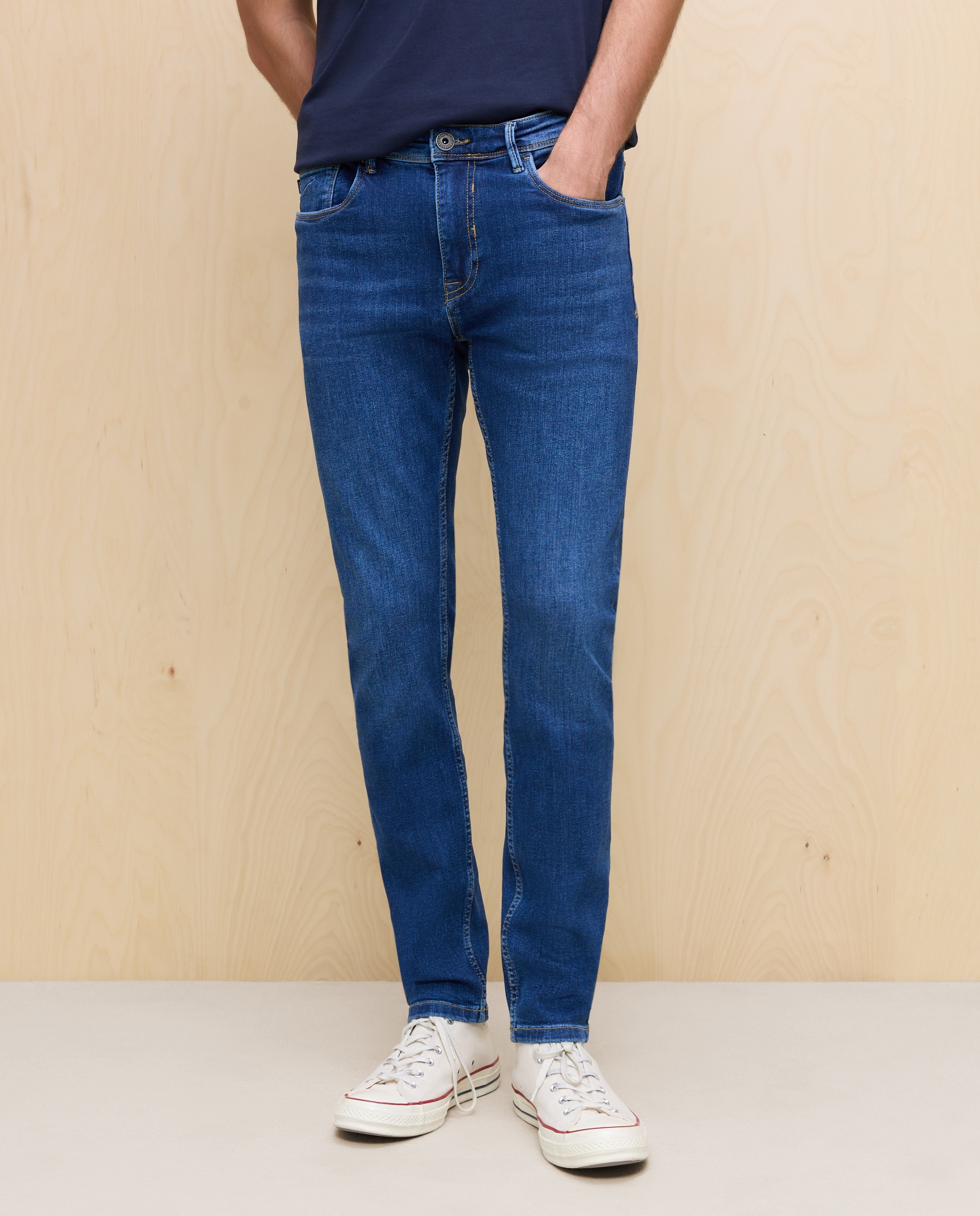 Jeans Stretch Skinny Índigo-2