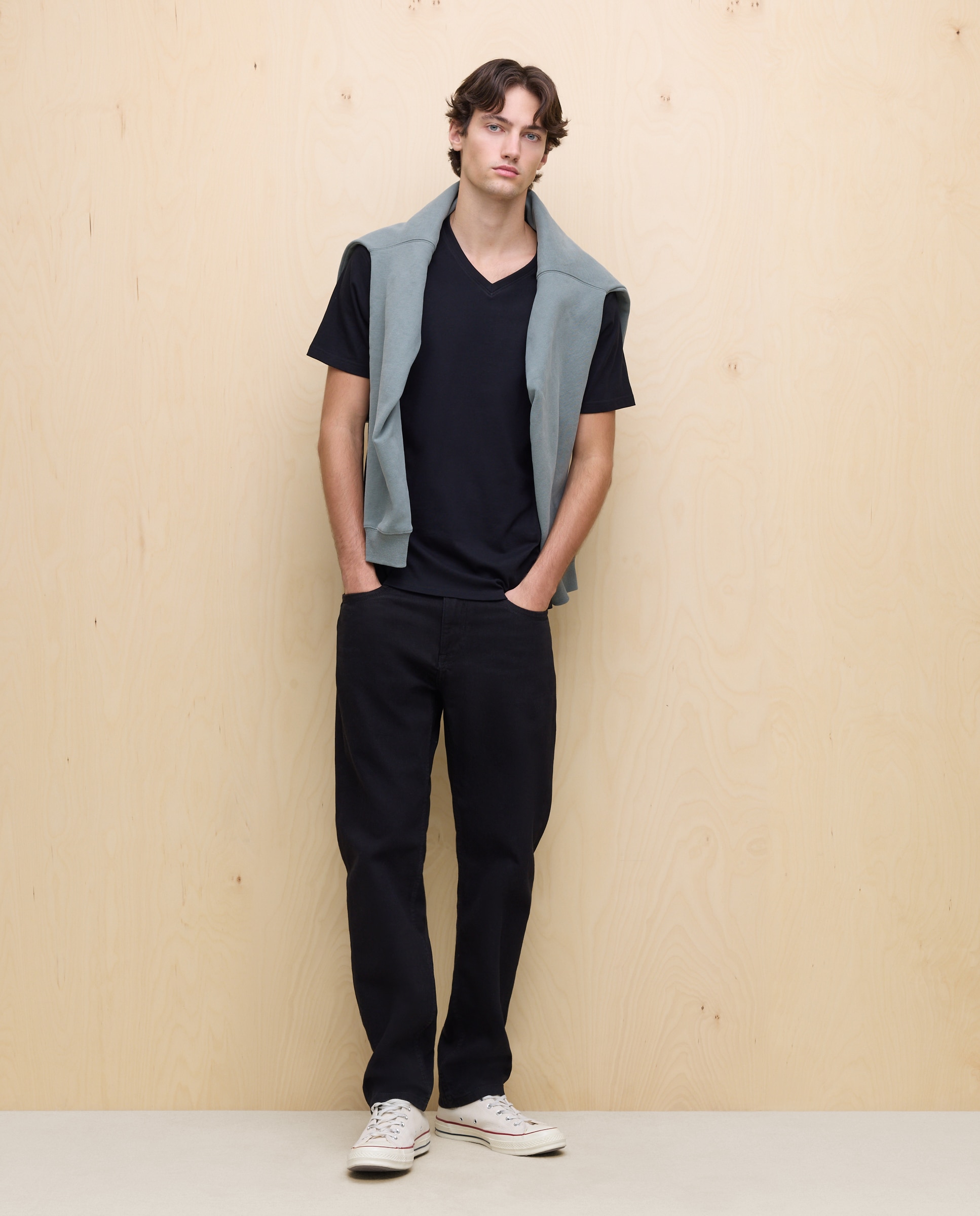Vaquero de hombre stretch straight - Easy Wear - Gris claro Gris claro-1