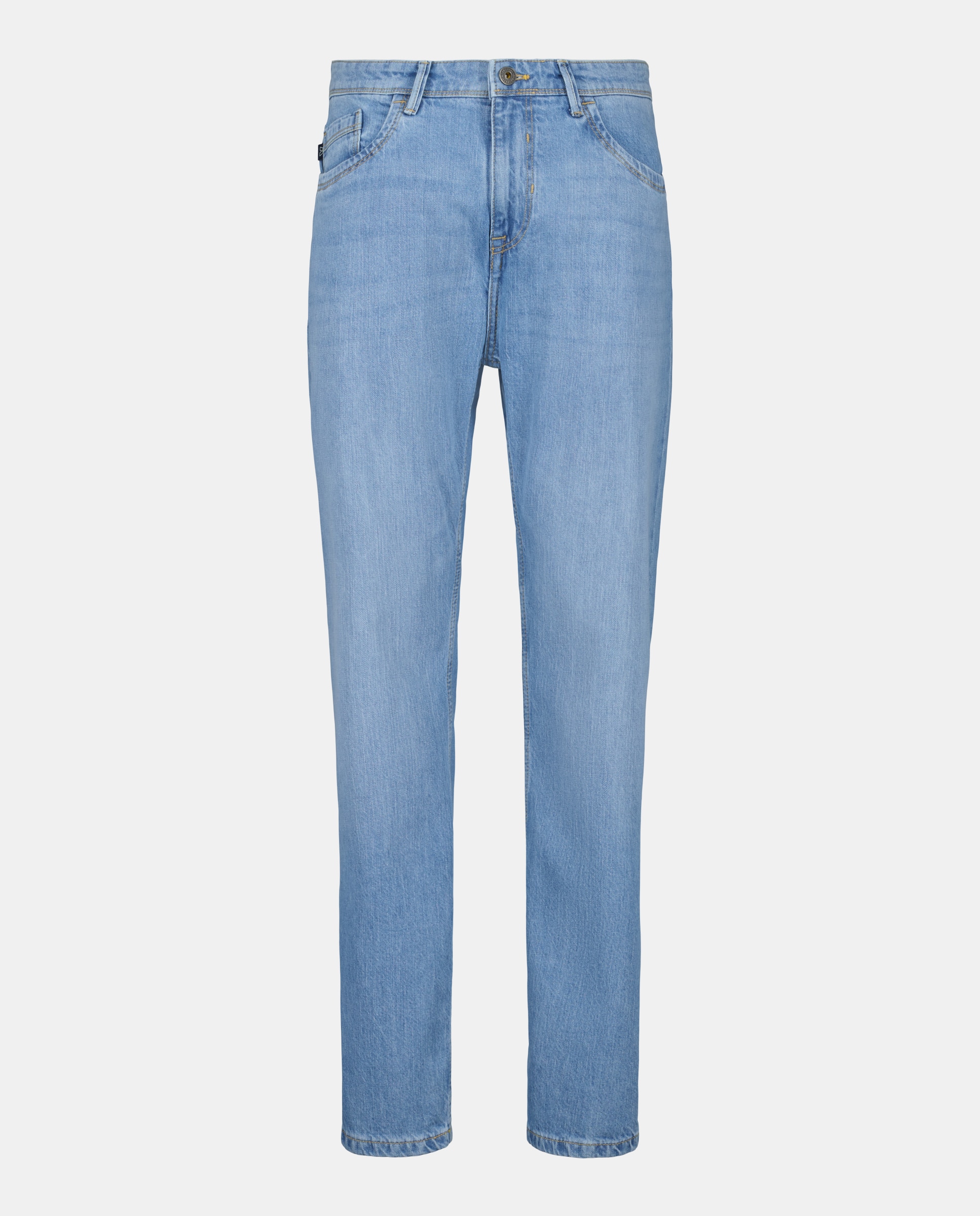 Jeans Stretch Straight Azul pálido-4