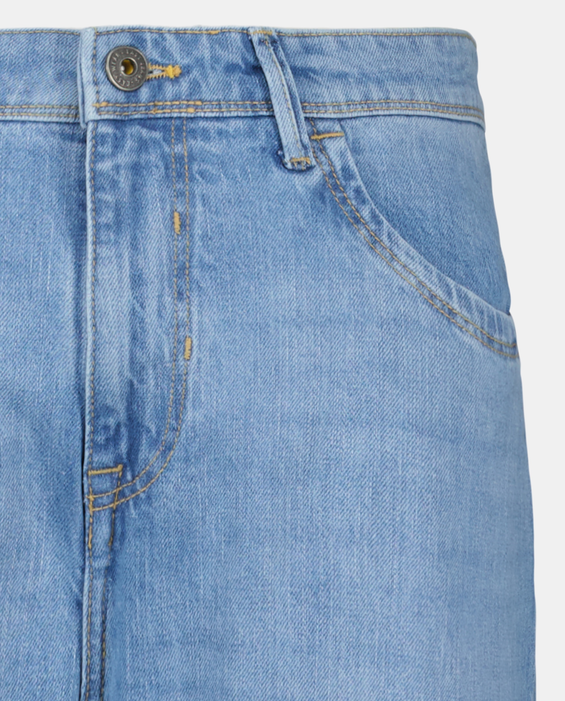 Jeans Stretch Straight Azul pálido-5