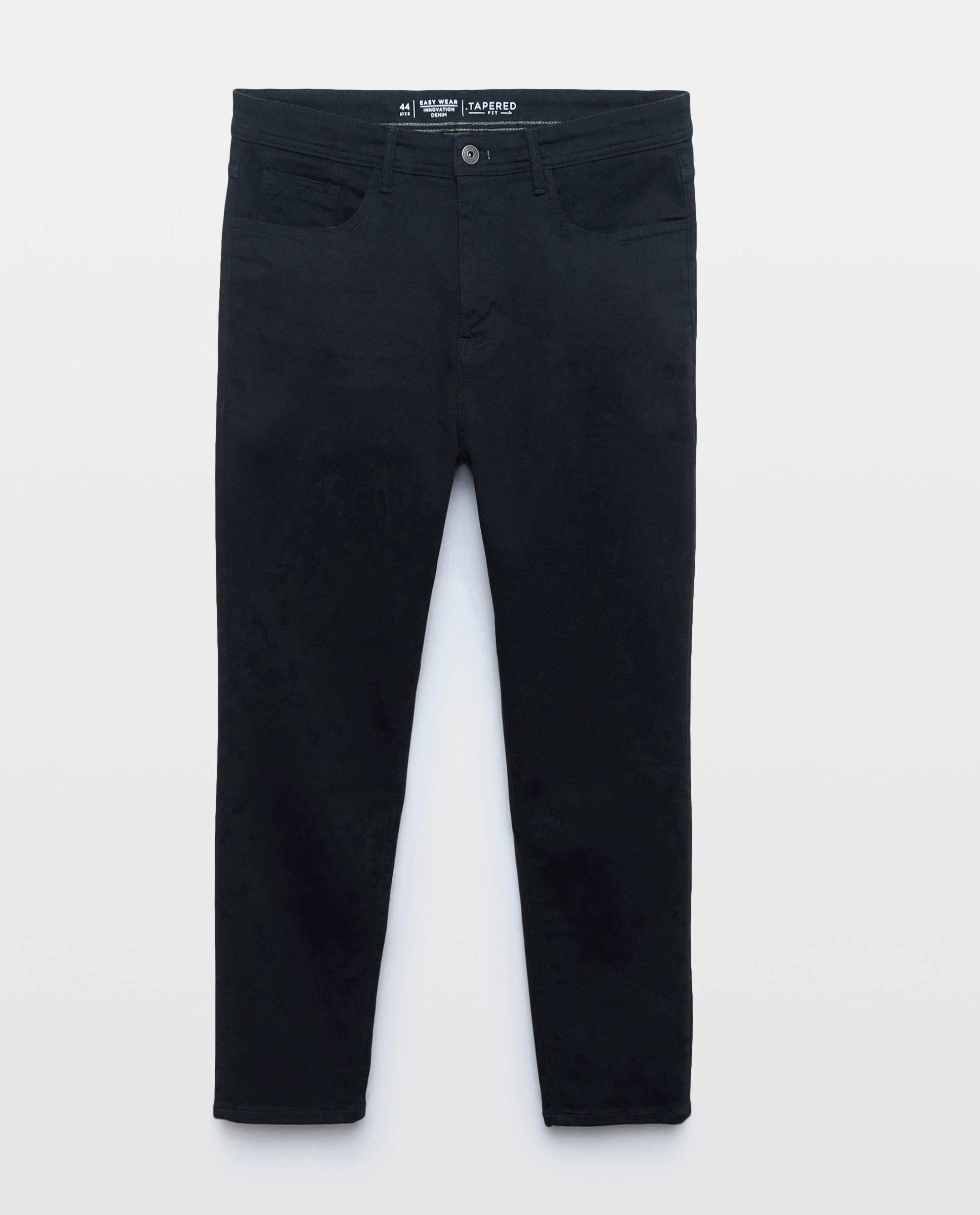 Jeans Stretch Tapered Cinzento-claro-4