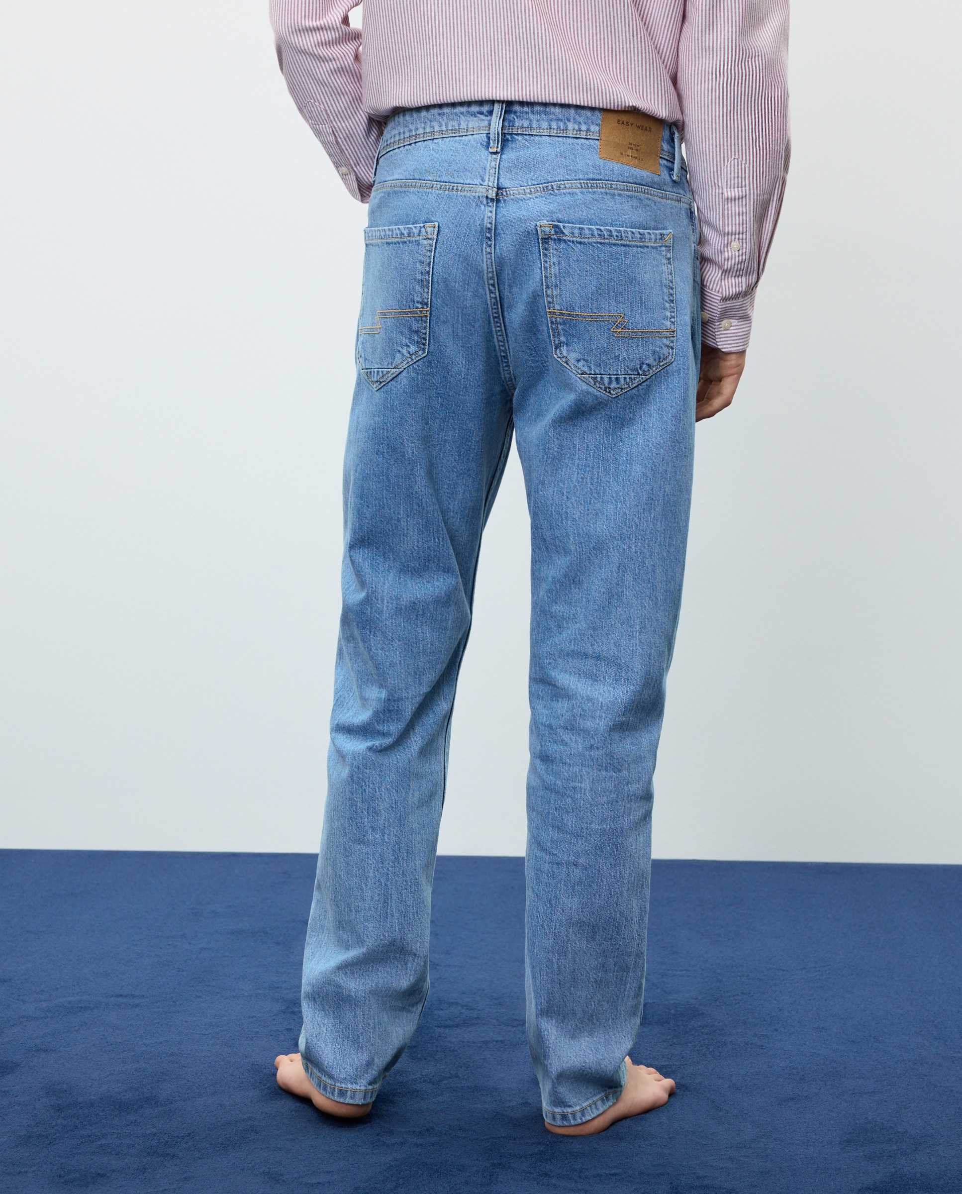 Vaquero de hombre straight stretch - Easy Wear - 490 Petróleo 490 Petróleo-3