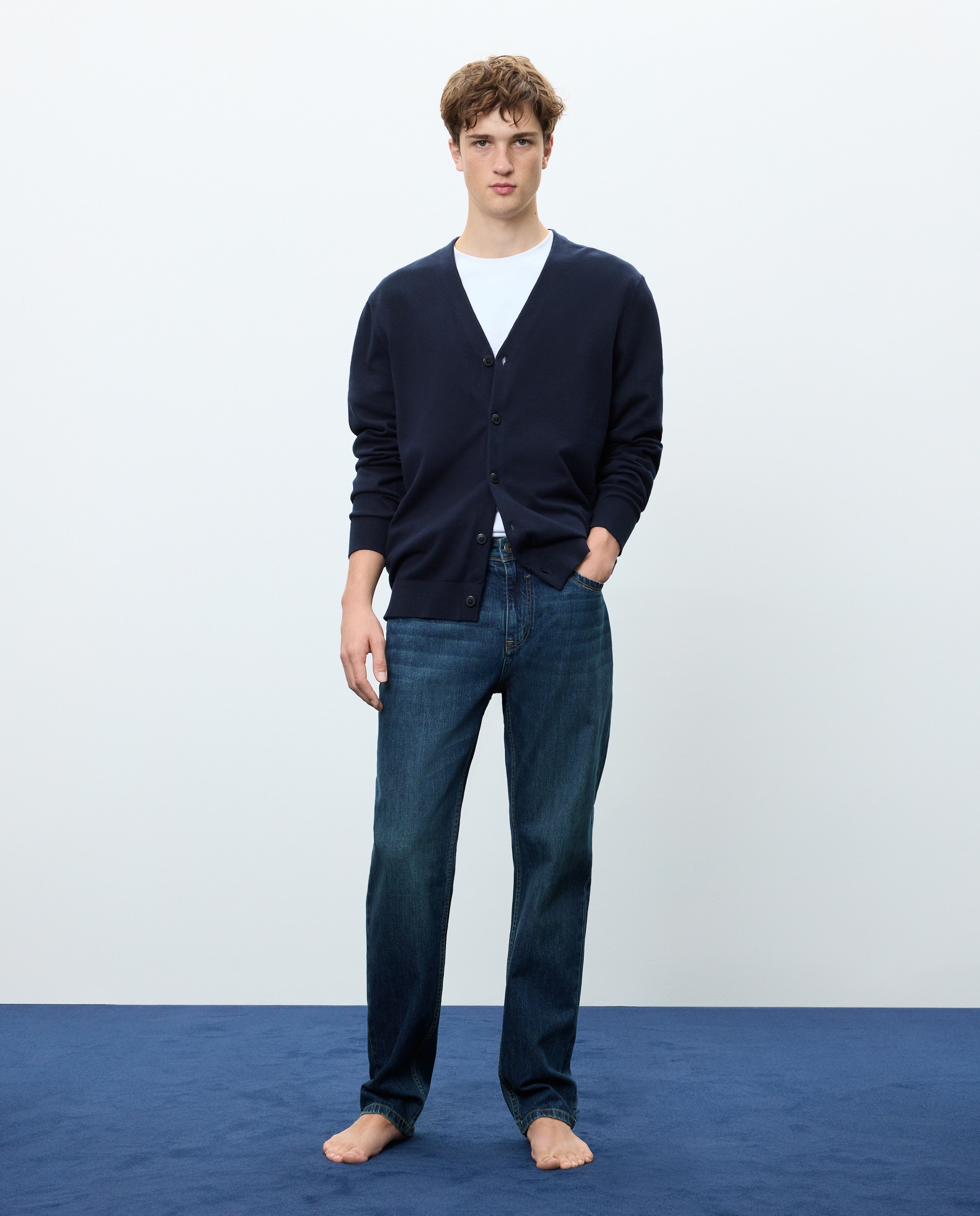 Vaquero de hombre straight stretch - Easy Wear - 471 Índigo 471 Índigo-1
