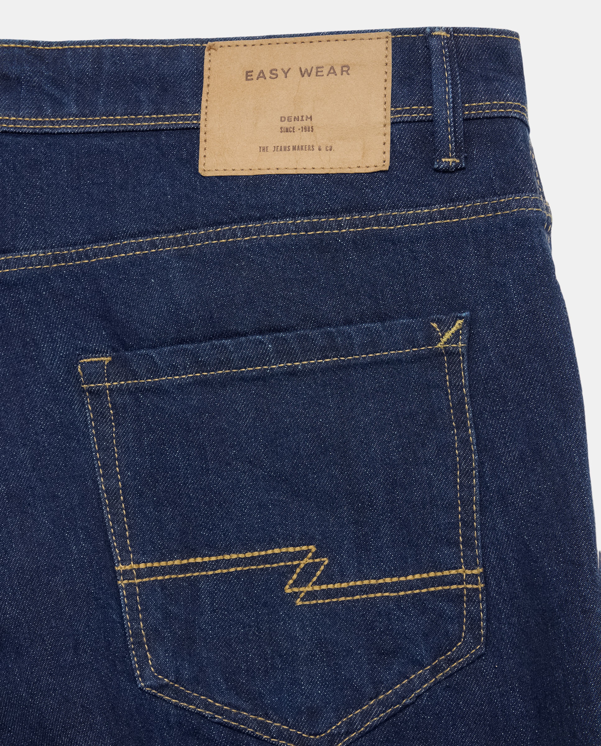 Vaquero de hombre straight stretch - Easy Wear - Azul Suave Azul Suave-5