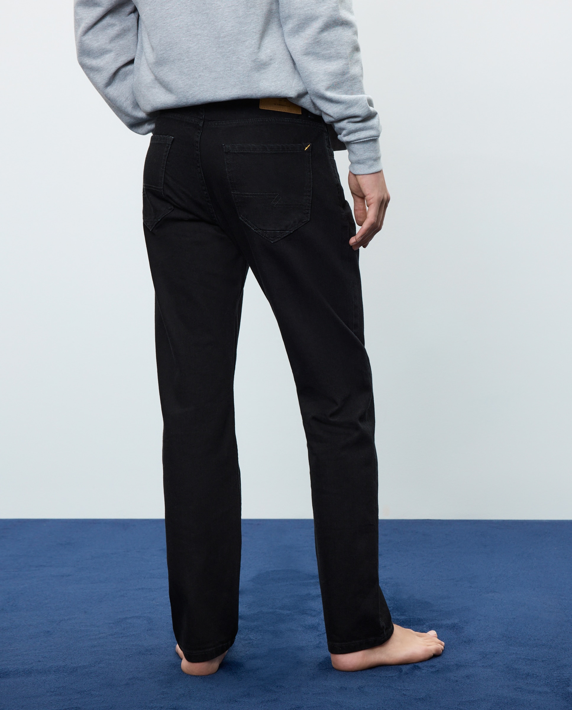 Vaquero de hombre straight stretch - Easy Wear - Negro intenso Negro intenso-3