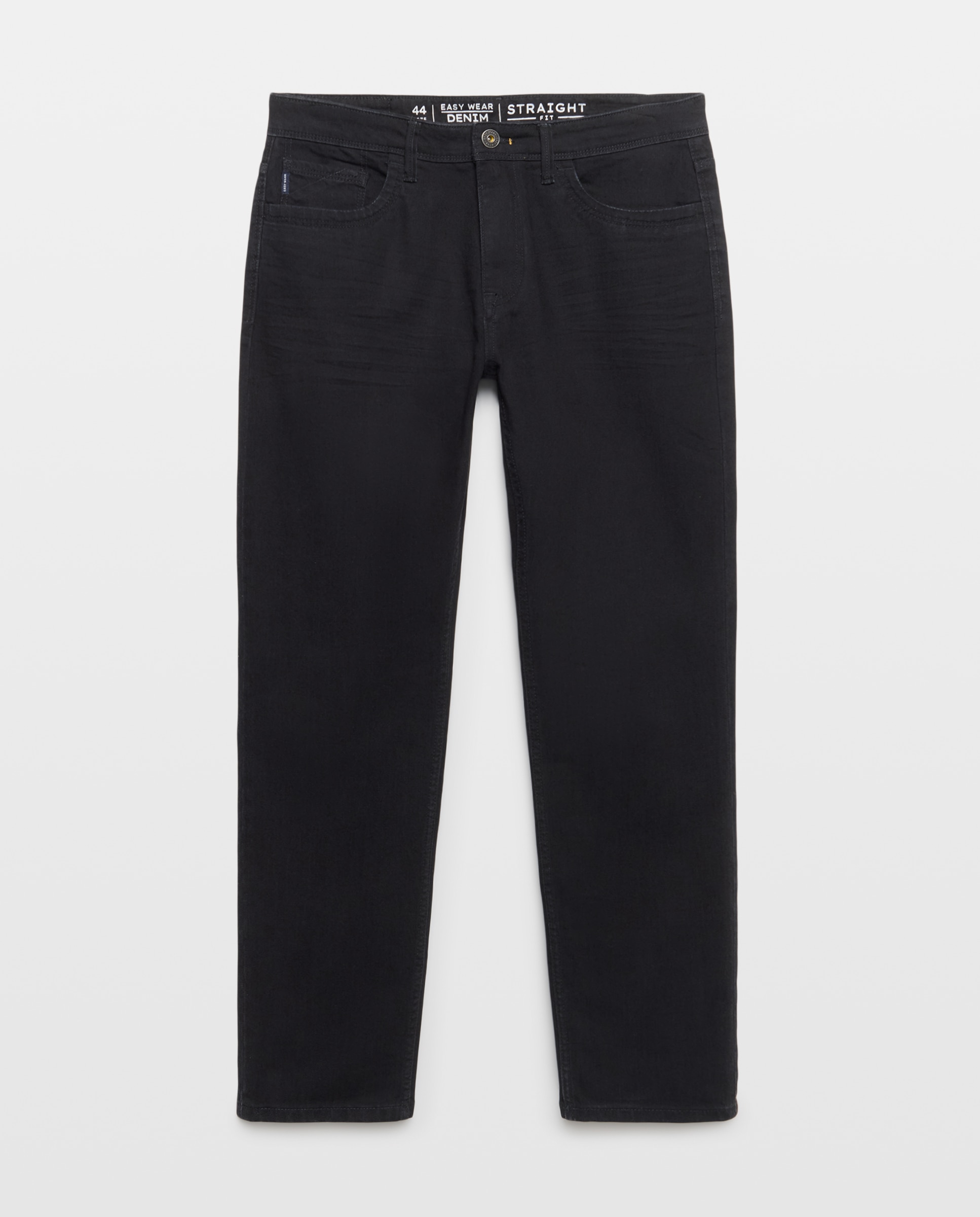 Vaquero de hombre straight stretch - Easy Wear - Negro intenso Negro intenso-4