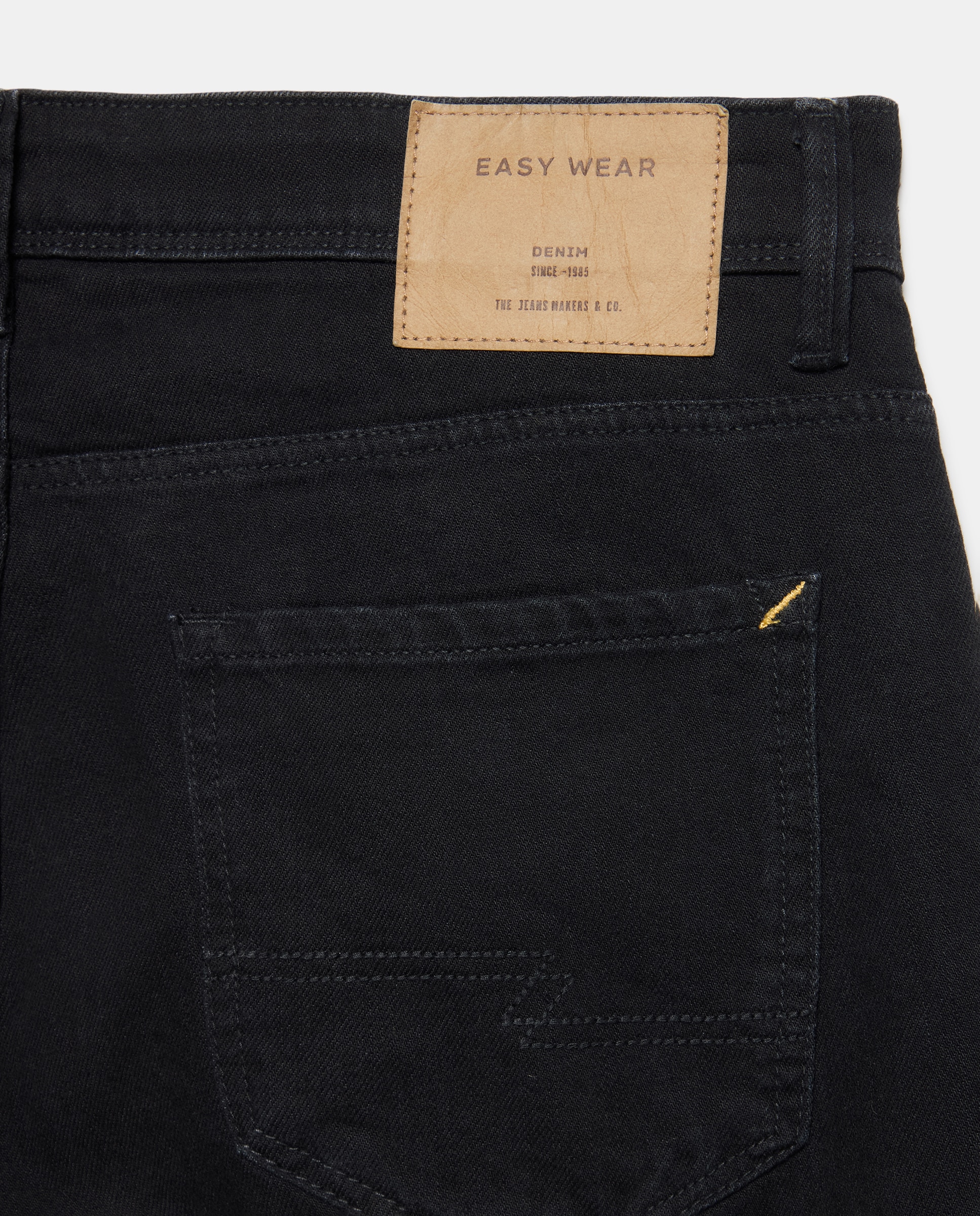 Vaquero de hombre straight stretch - Easy Wear - Negro intenso Negro intenso-5
