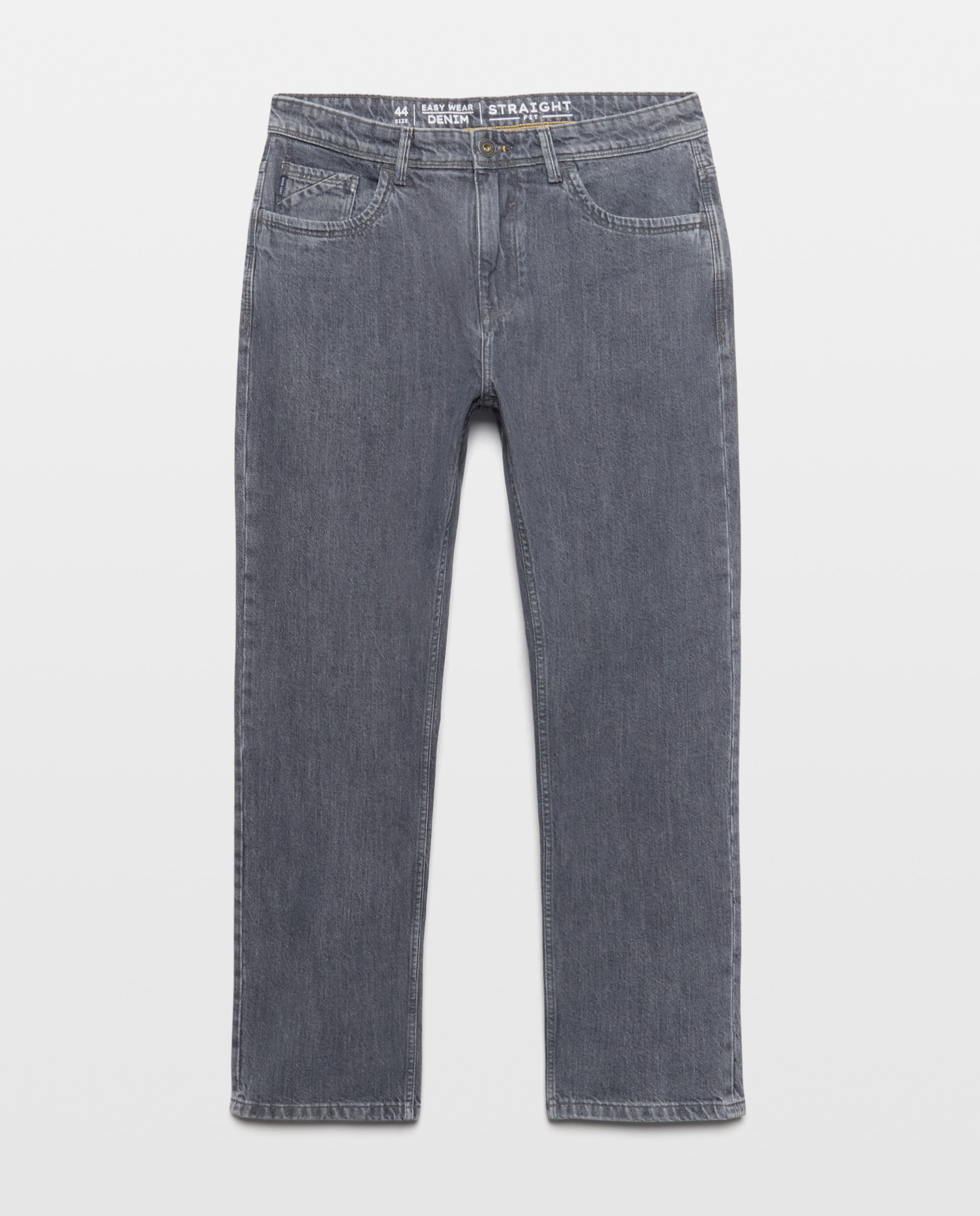 Vaquero de hombre straight stretch - Easy Wear - Gris Gris-4