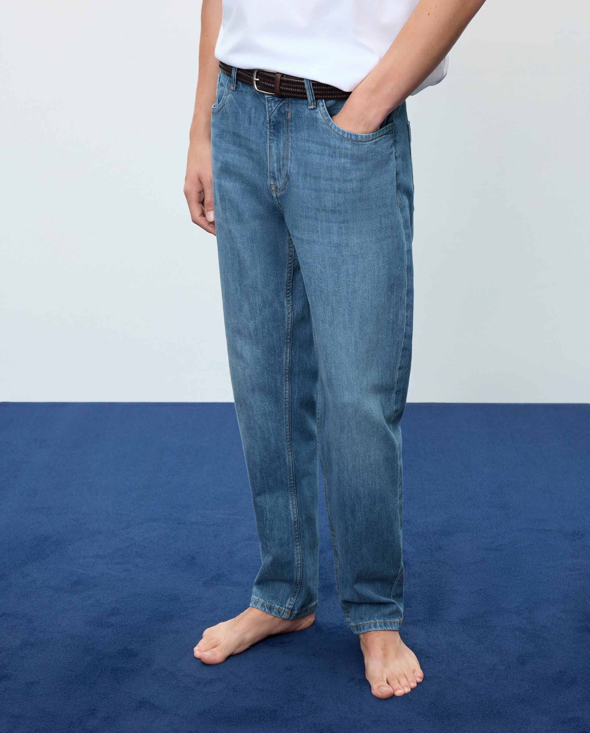 Vaquero de hombre loose stretch - Easy Wear - 410 Azul claro 410 Azul claro-2