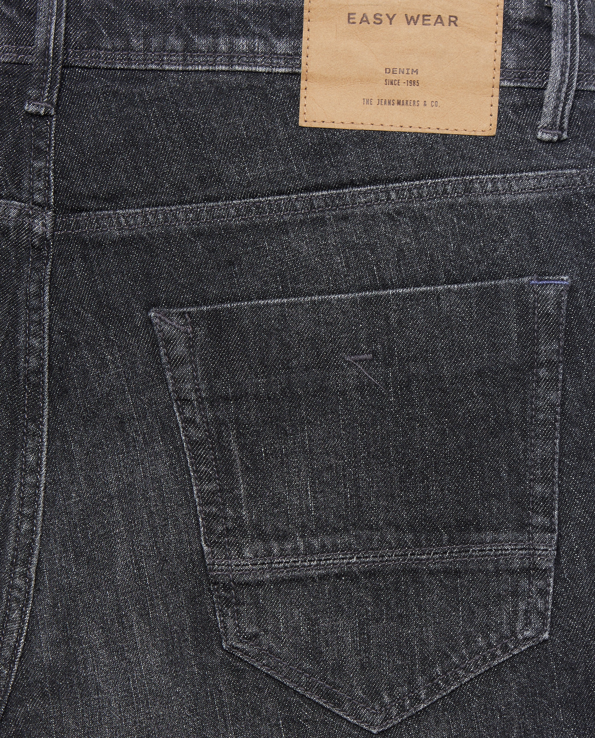 Jeans Loose Stretch Cinzento-escuro-5