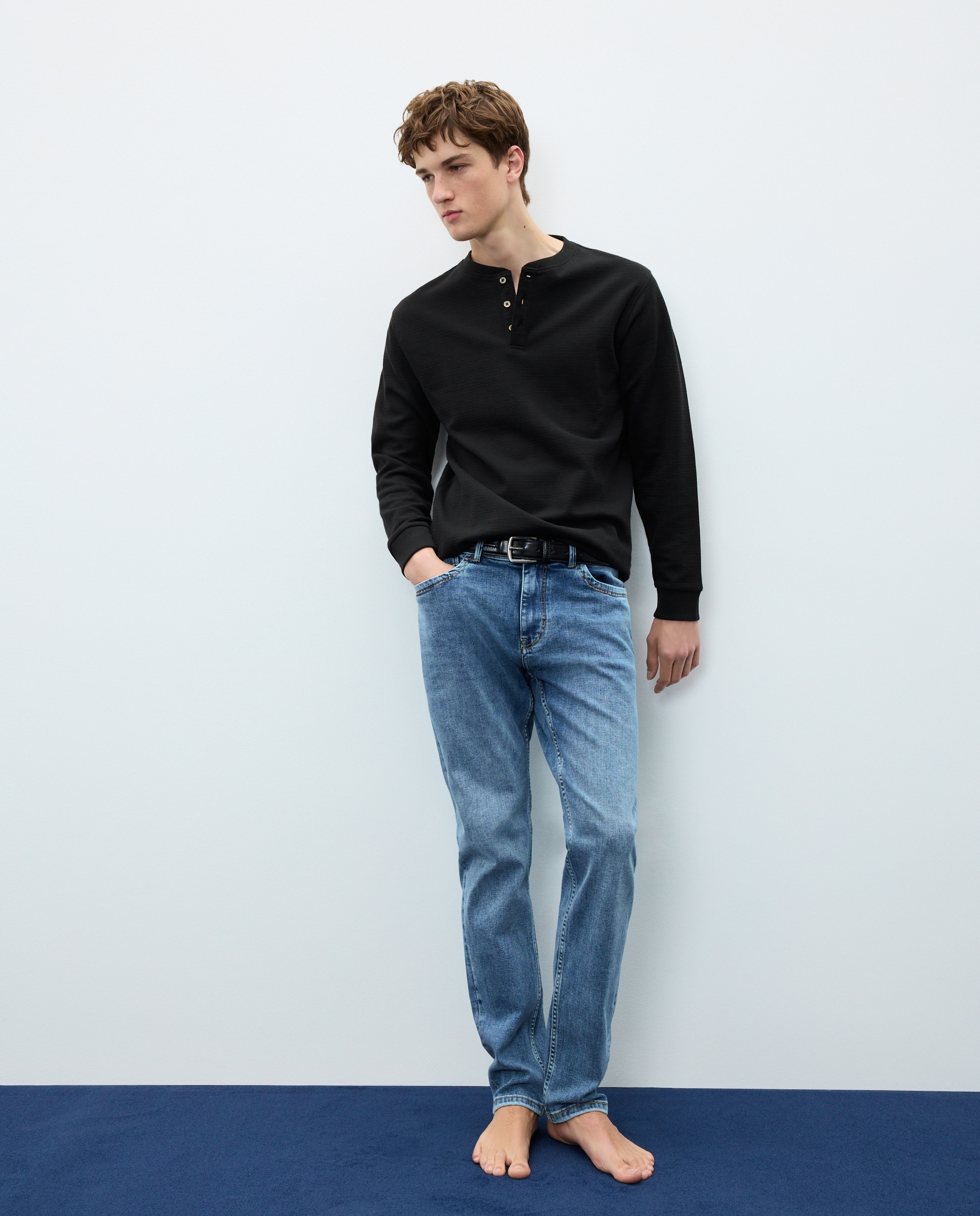 Vaquero de hombre slim stretch - Easy Wear - 490 Petróleo 490 Petróleo-1