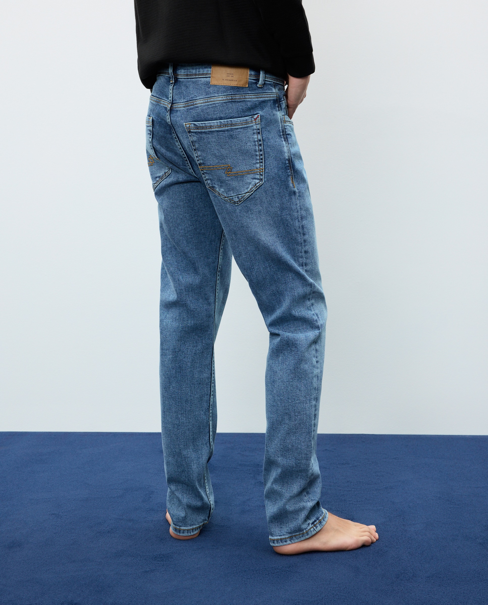 Vaquero de hombre slim stretch - Easy Wear - 490 Petróleo 490 Petróleo-3