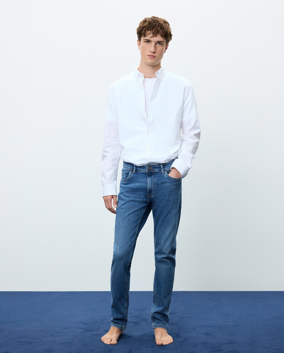 Imagen 0 de Vaquero de hombre slim stretch 120 Crudo