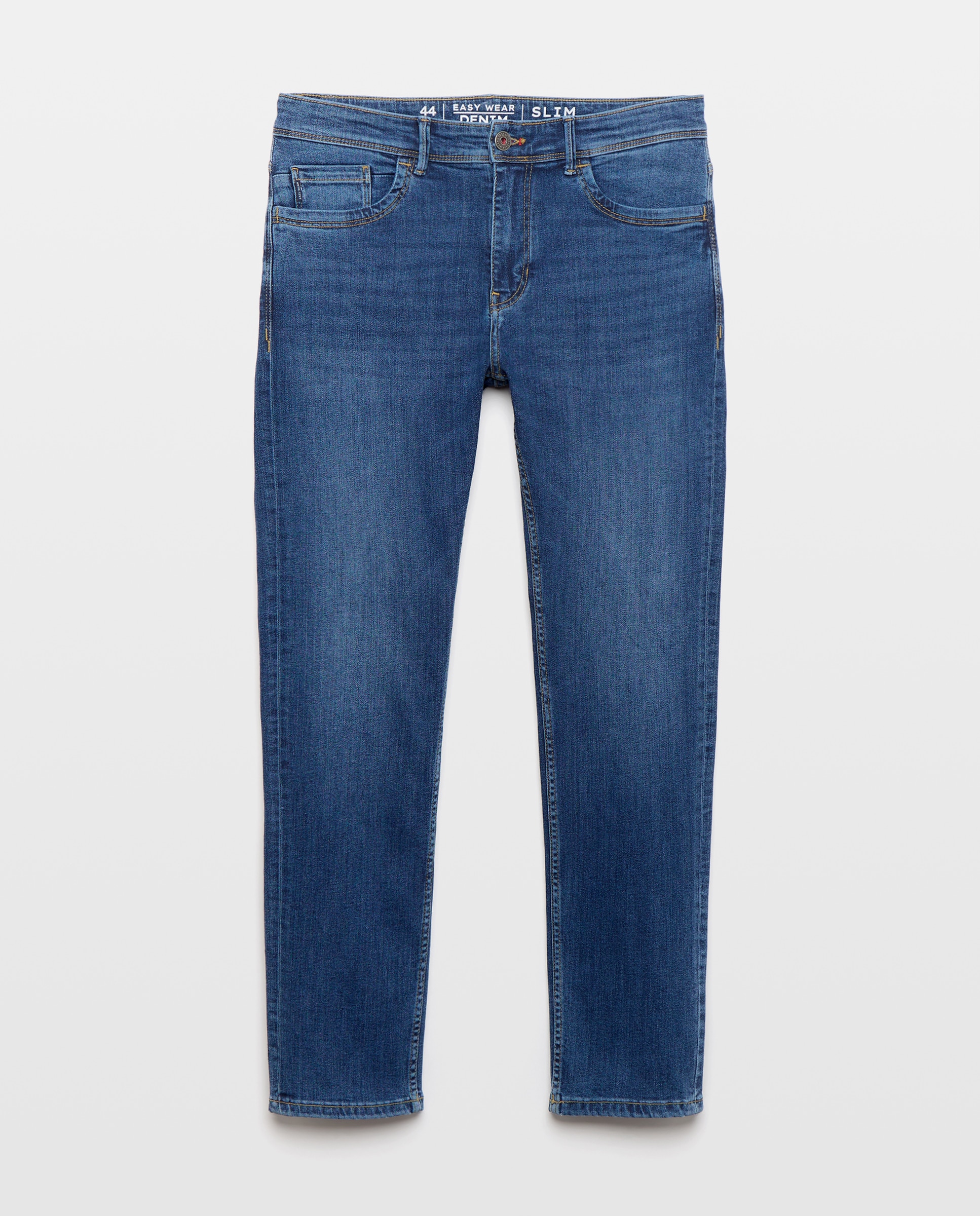 Vaquero de hombre slim stretch - Easy Wear - Azul pálido Azul pálido-4