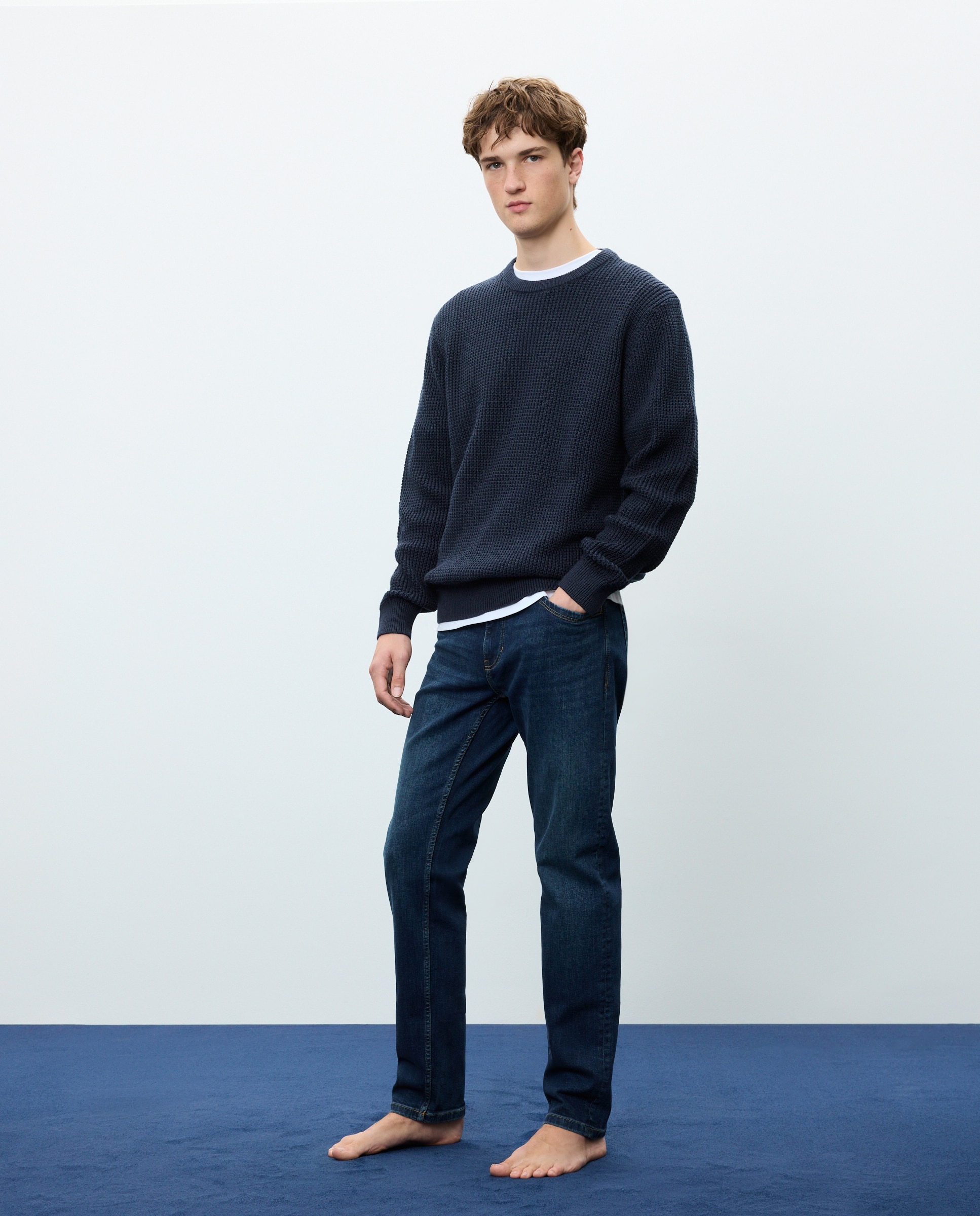 Vaquero de hombre slim stretch - Easy Wear - 430 Azul oscuro 430 Azul oscuro-1