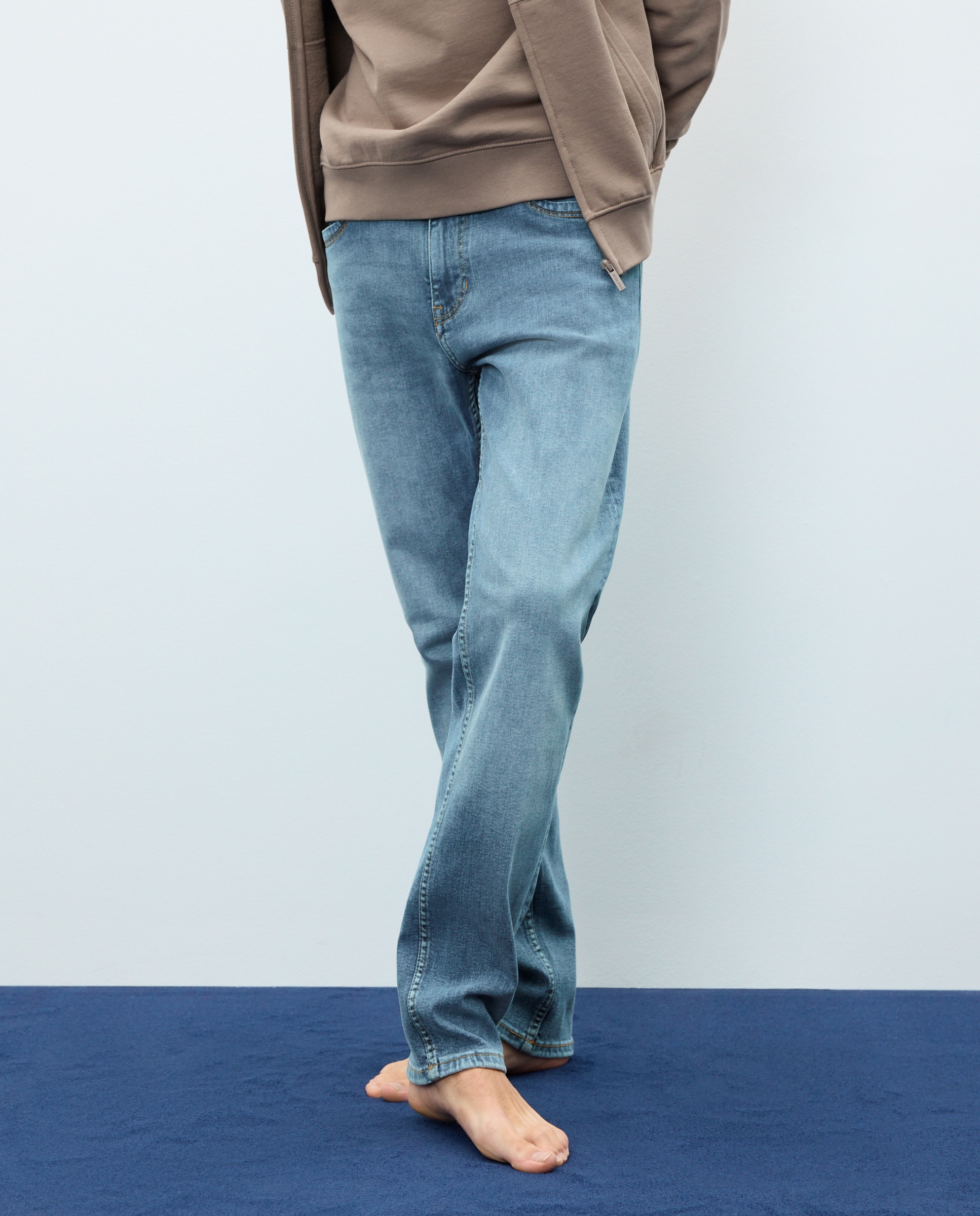 Vaquero de hombre slim stretch - Easy Wear - Añil Añil-2