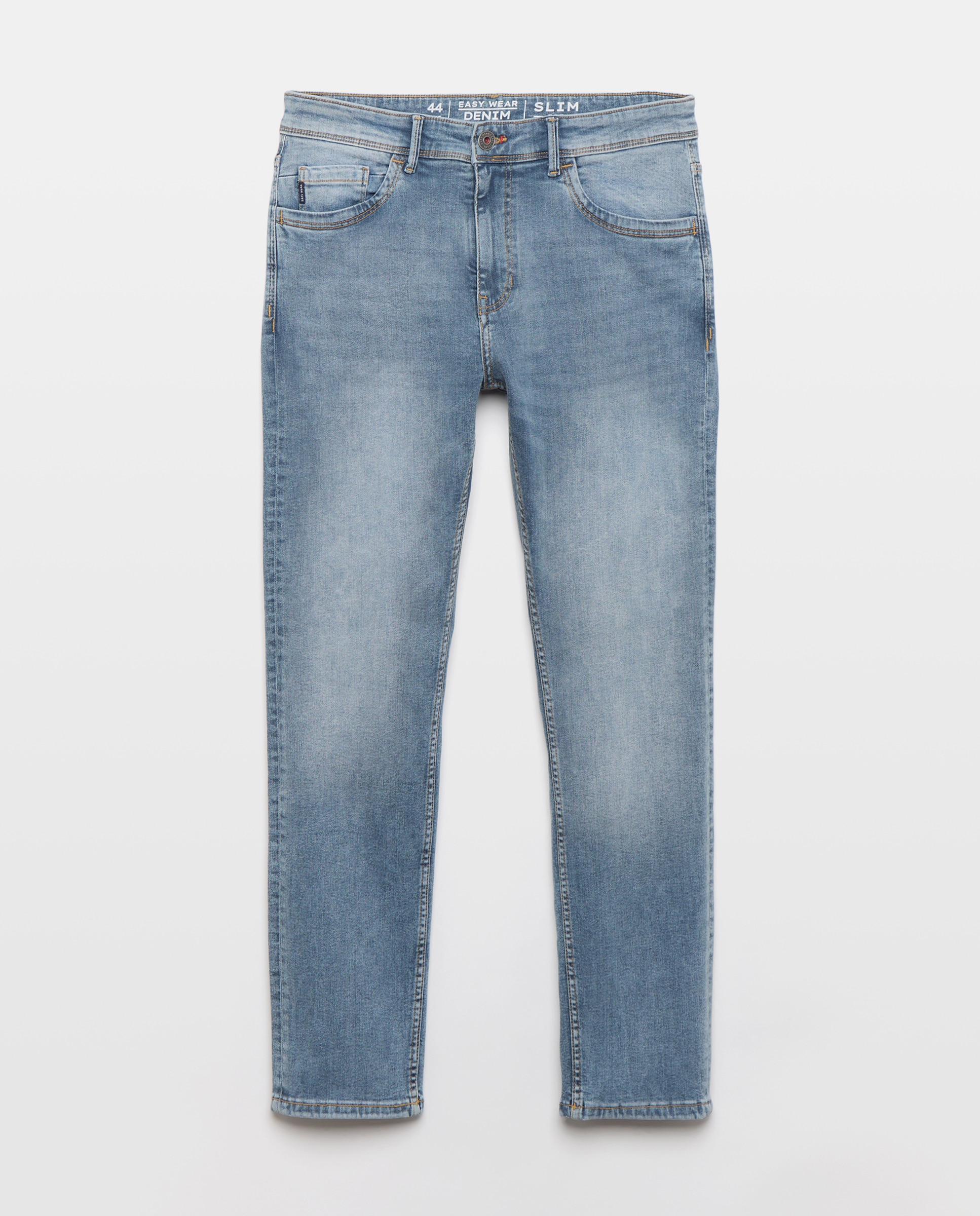 Vaquero de hombre slim stretch - Easy Wear - Añil Añil-4