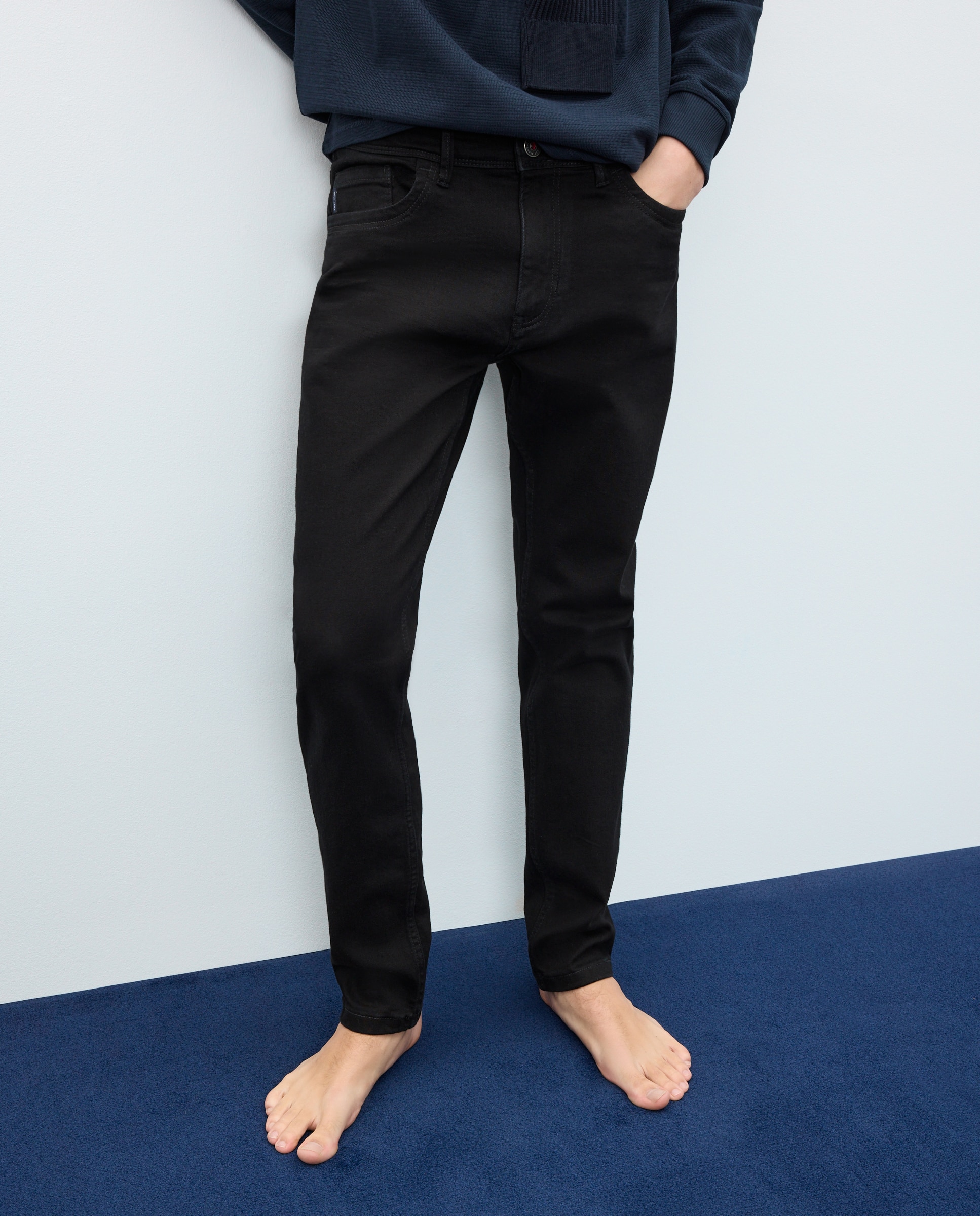 Vaquero de hombre slim stretch - Easy Wear - Negro intenso Negro intenso-2