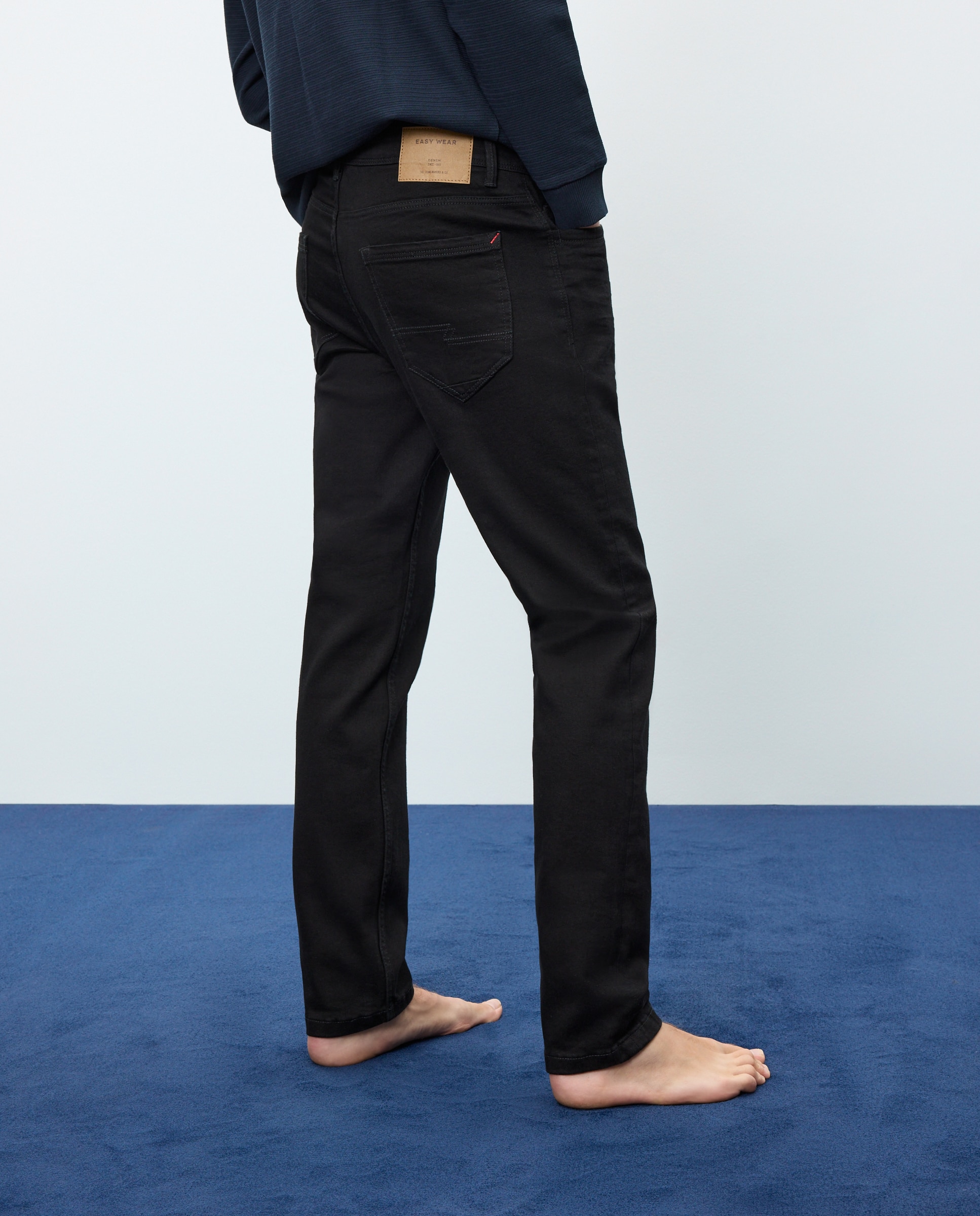 Vaquero de hombre slim stretch - Easy Wear - Negro intenso Negro intenso-3