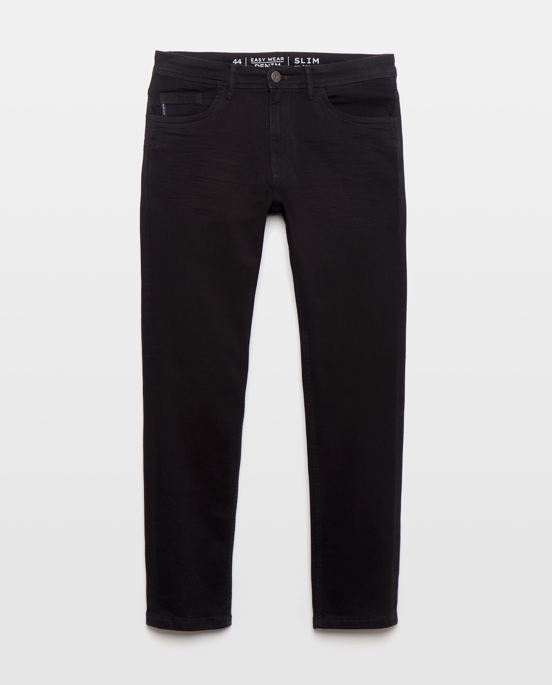 Vaquero de hombre slim stretch - Easy Wear - Negro intenso Negro intenso-4