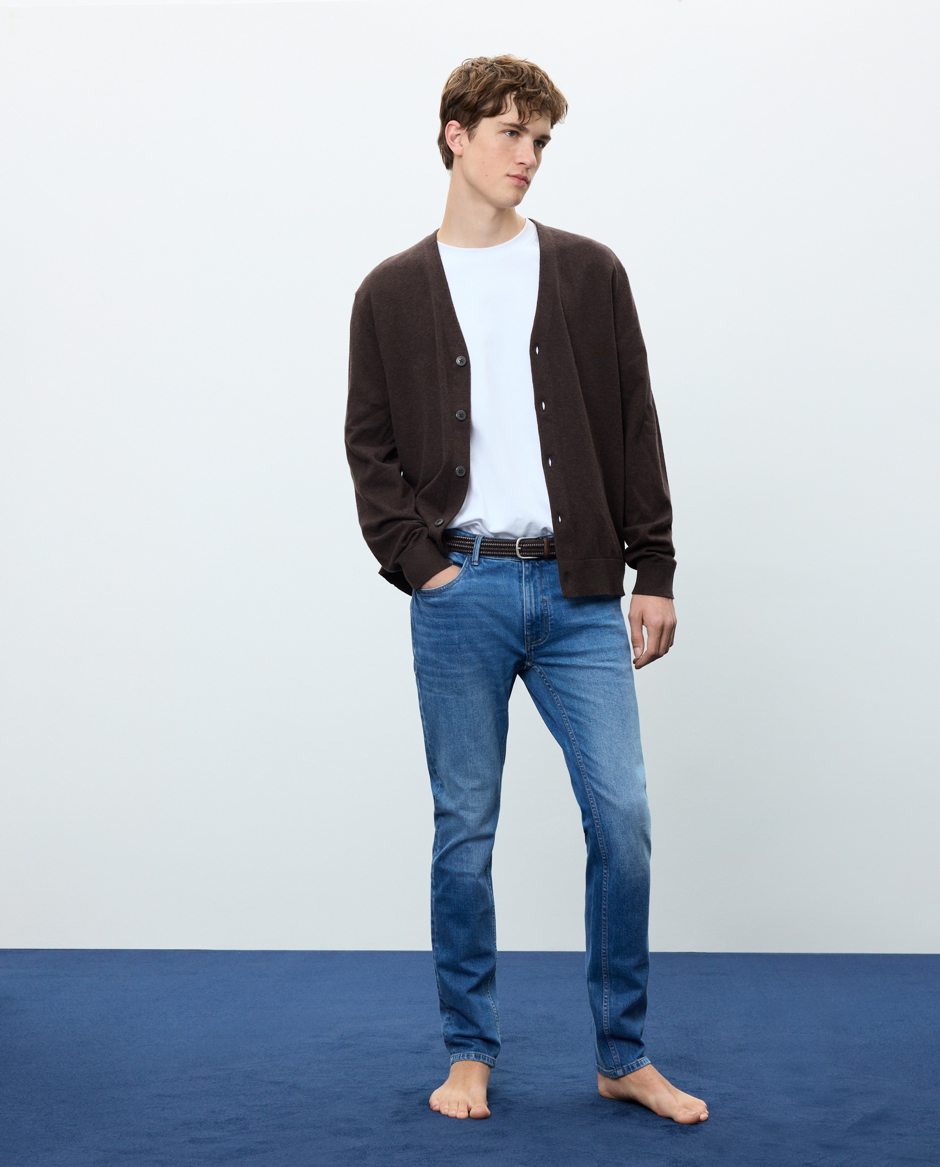 Vaquero de hombre skinny stretch - Easy Wear - 490 Petróleo 490 Petróleo-1