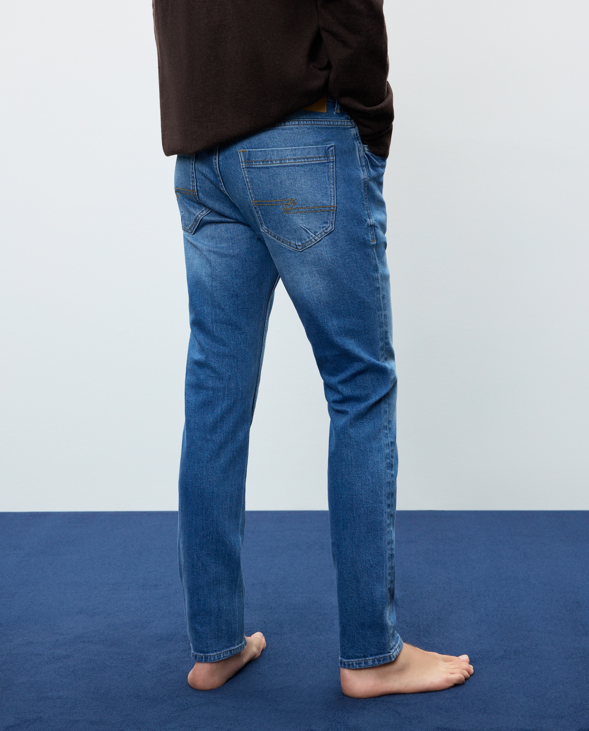 Vaquero de hombre skinny stretch - Easy Wear - 490 Petróleo 490 Petróleo-3