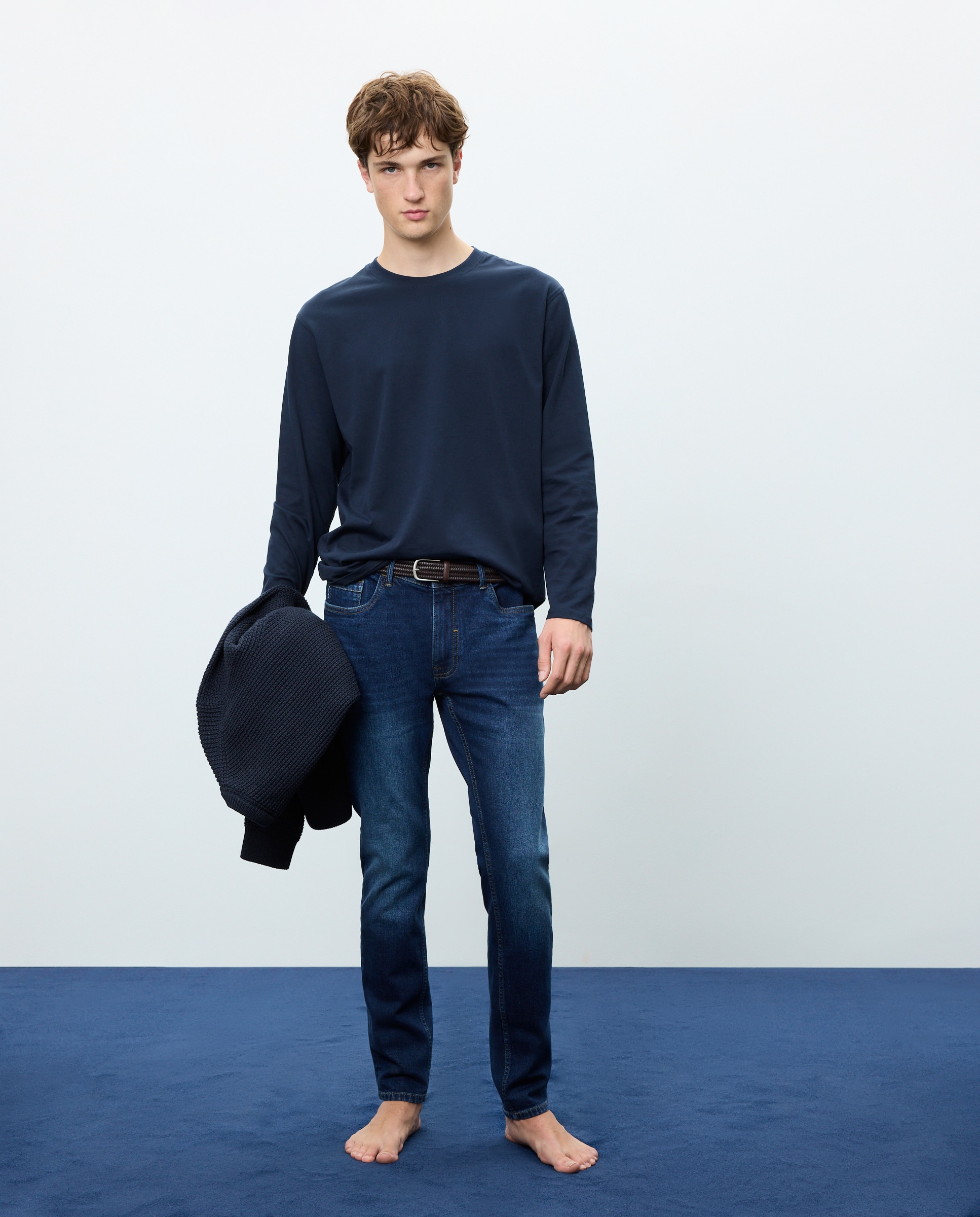 Vaquero de hombre skinny stretch - Easy Wear - Cerúleo Cerúleo-1