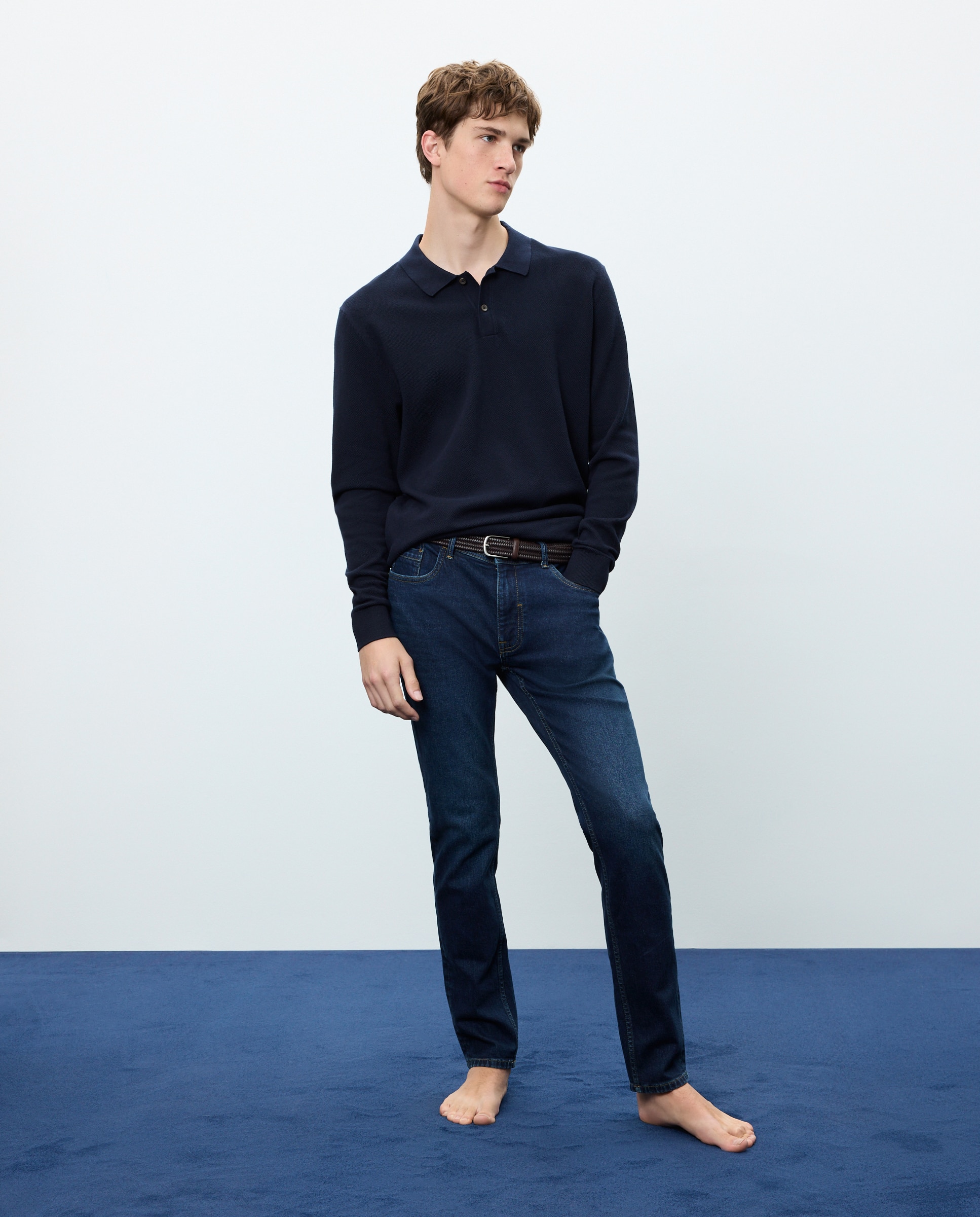 Vaquero de hombre skinny stretch - Easy Wear - Azul Suave Azul Suave-1