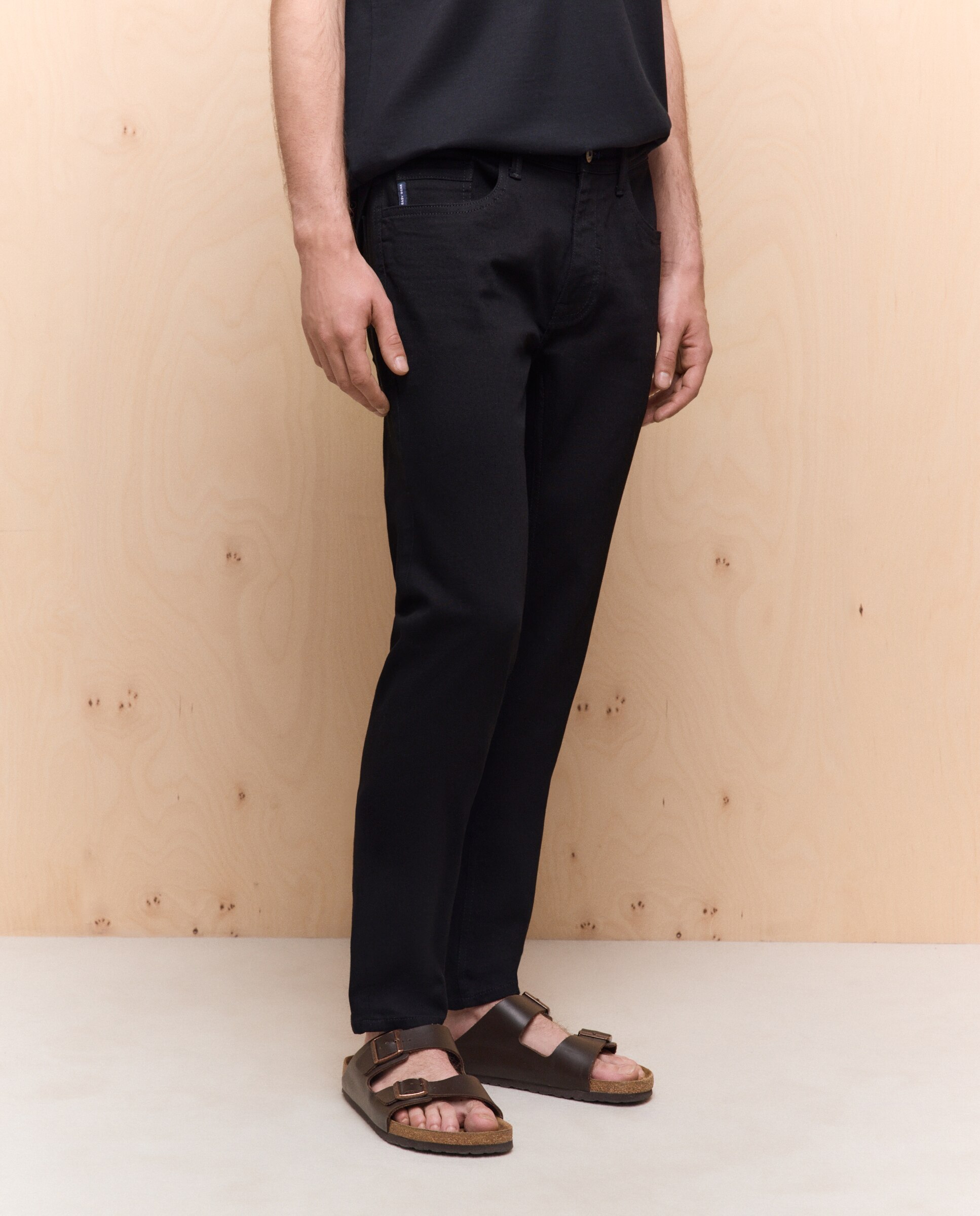 Jeans Skinny Stretch Preto Intenso-2