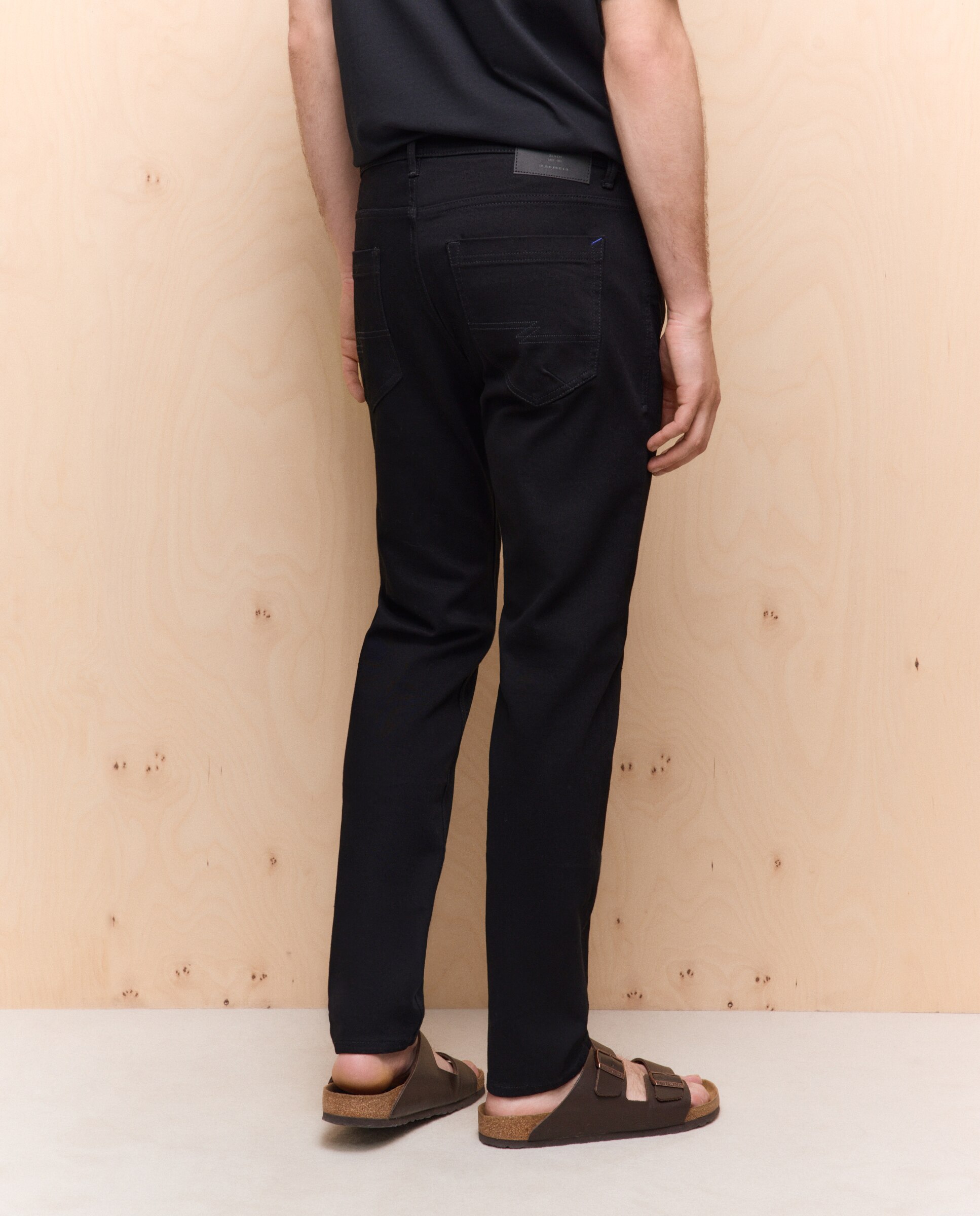 Jeans Skinny Stretch Preto Intenso-3