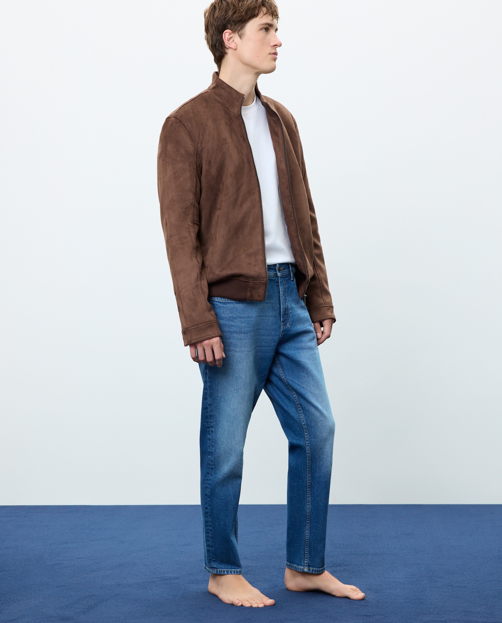 Vaquero de hombre tappered stretch - Easy Wear - Cerúleo Cerúleo-1