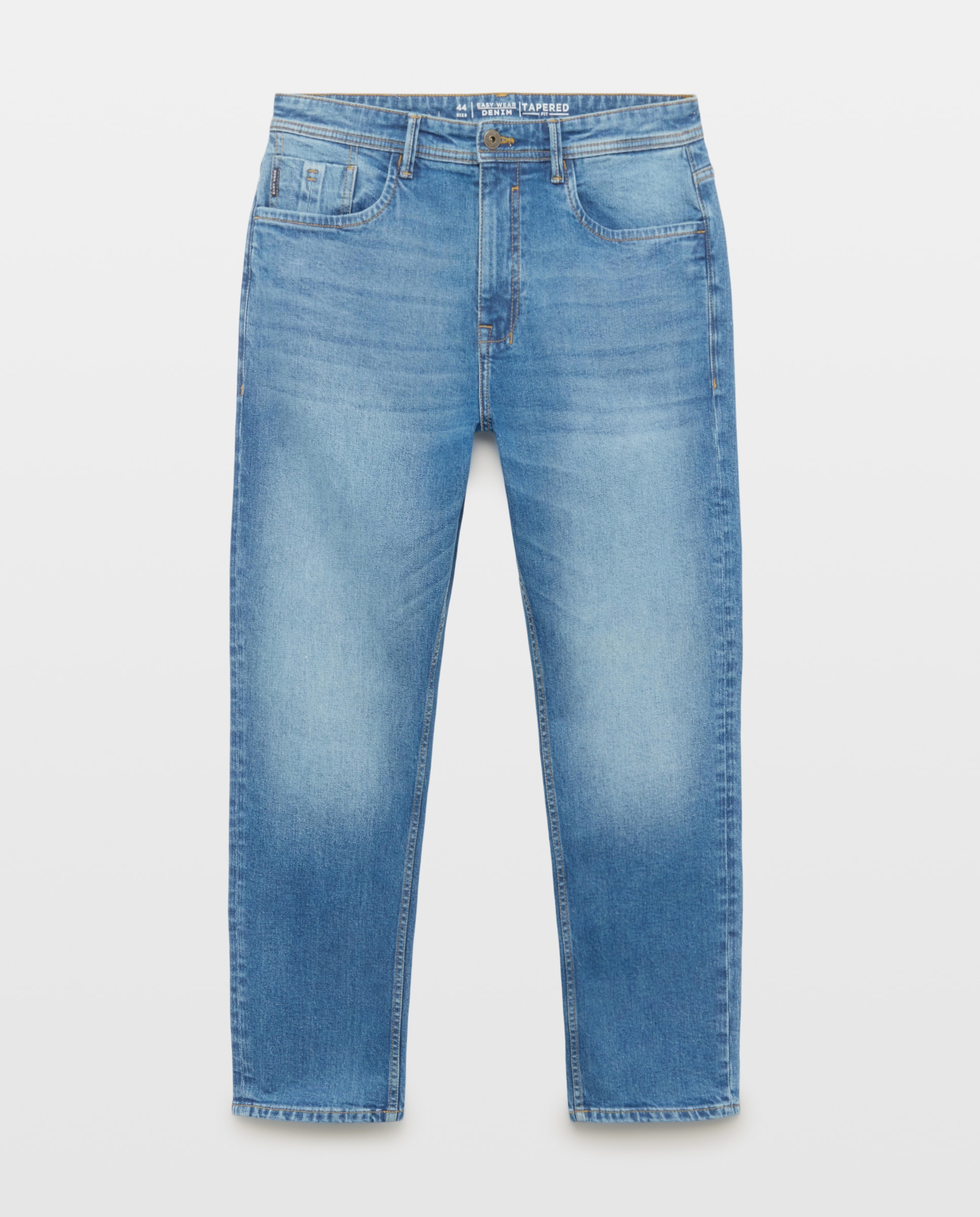 Vaquero de hombre tappered stretch - Easy Wear - Cerúleo Cerúleo-4