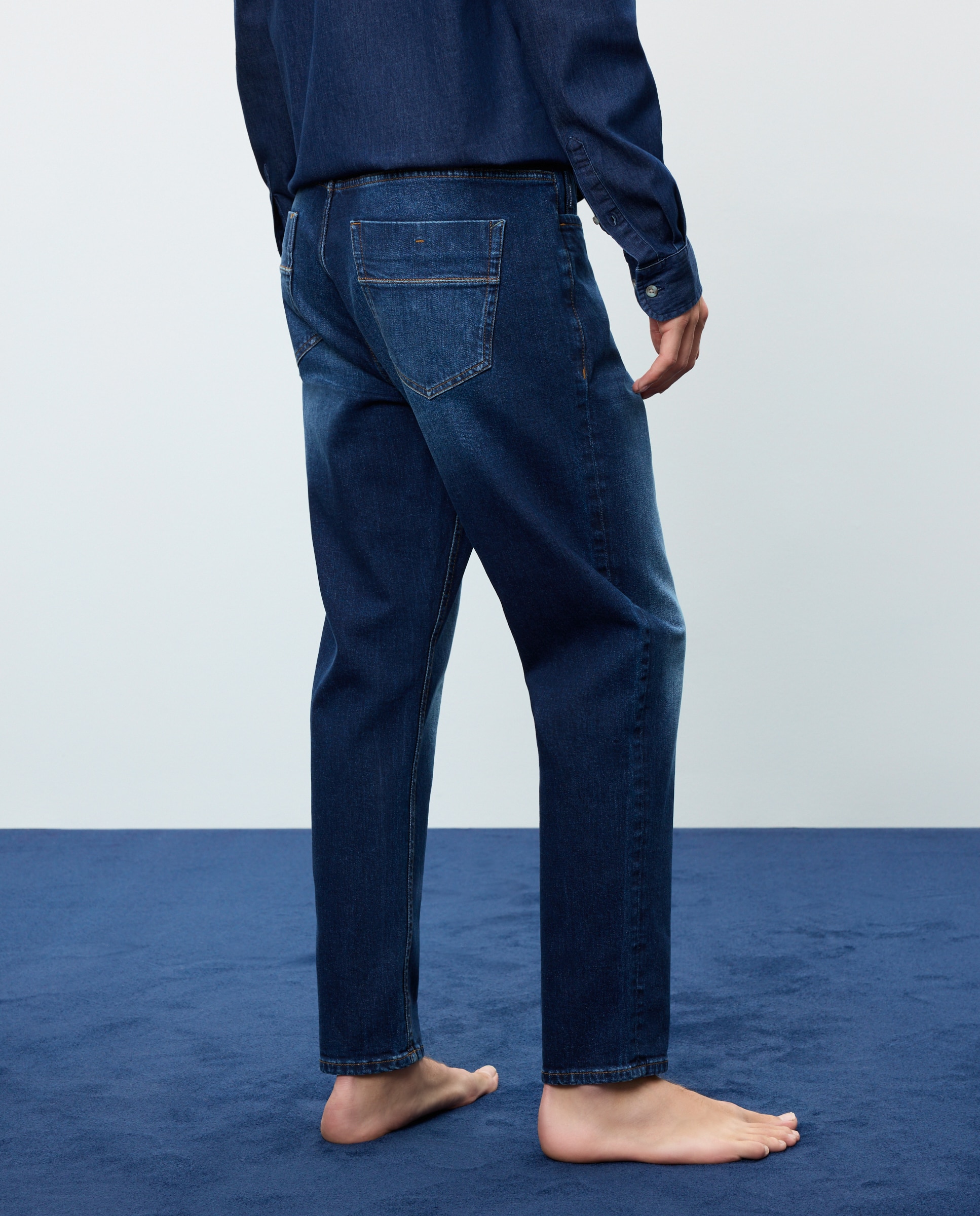 Vaquero de hombre tappered stretch - Easy Wear - Azul Suave Azul Suave-3