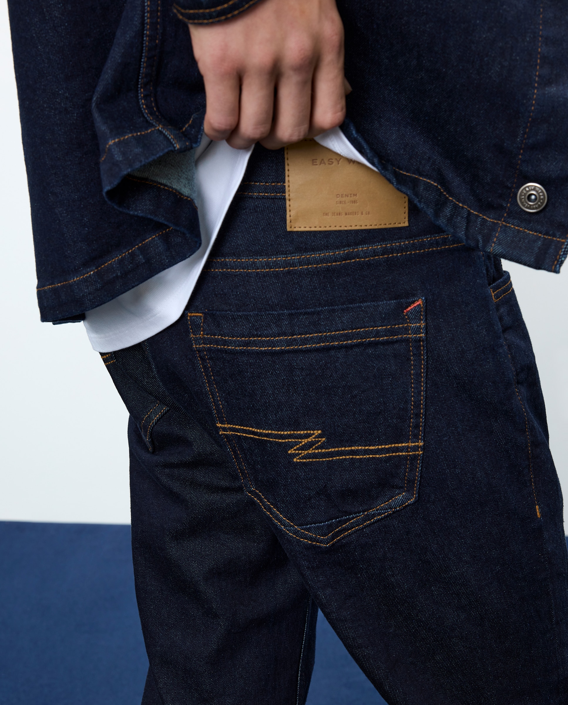 Vaquero de hombre slim stretch - Easy Wear - Indigo Indigo-4