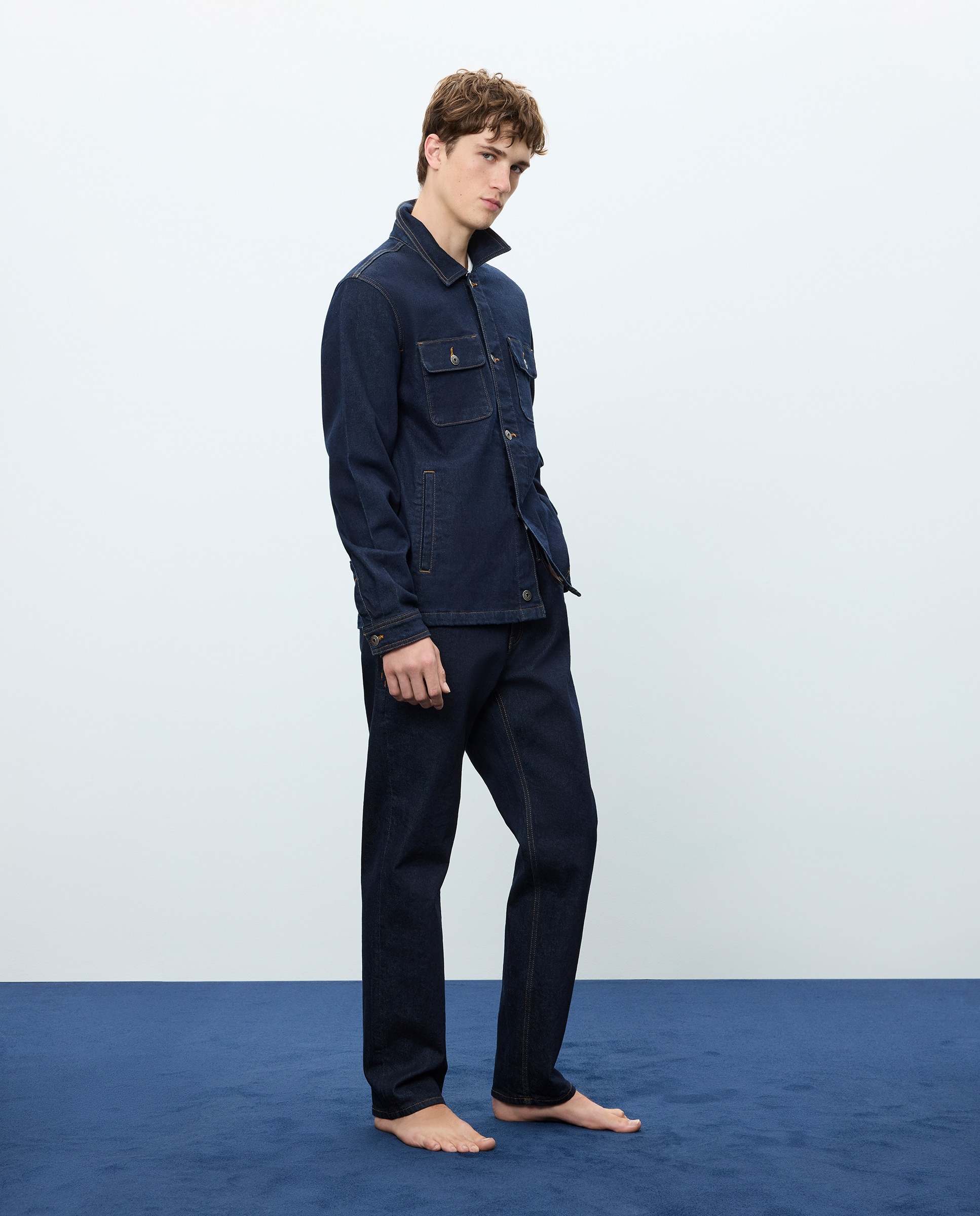 Vaquero de hombre straight stretch - Easy Wear - Indigo Indigo-1