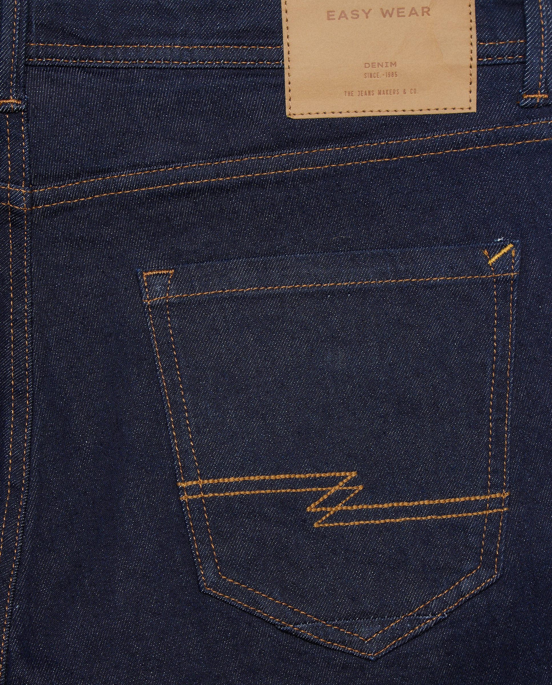 Vaquero de hombre straight stretch - Easy Wear - Indigo Indigo-5