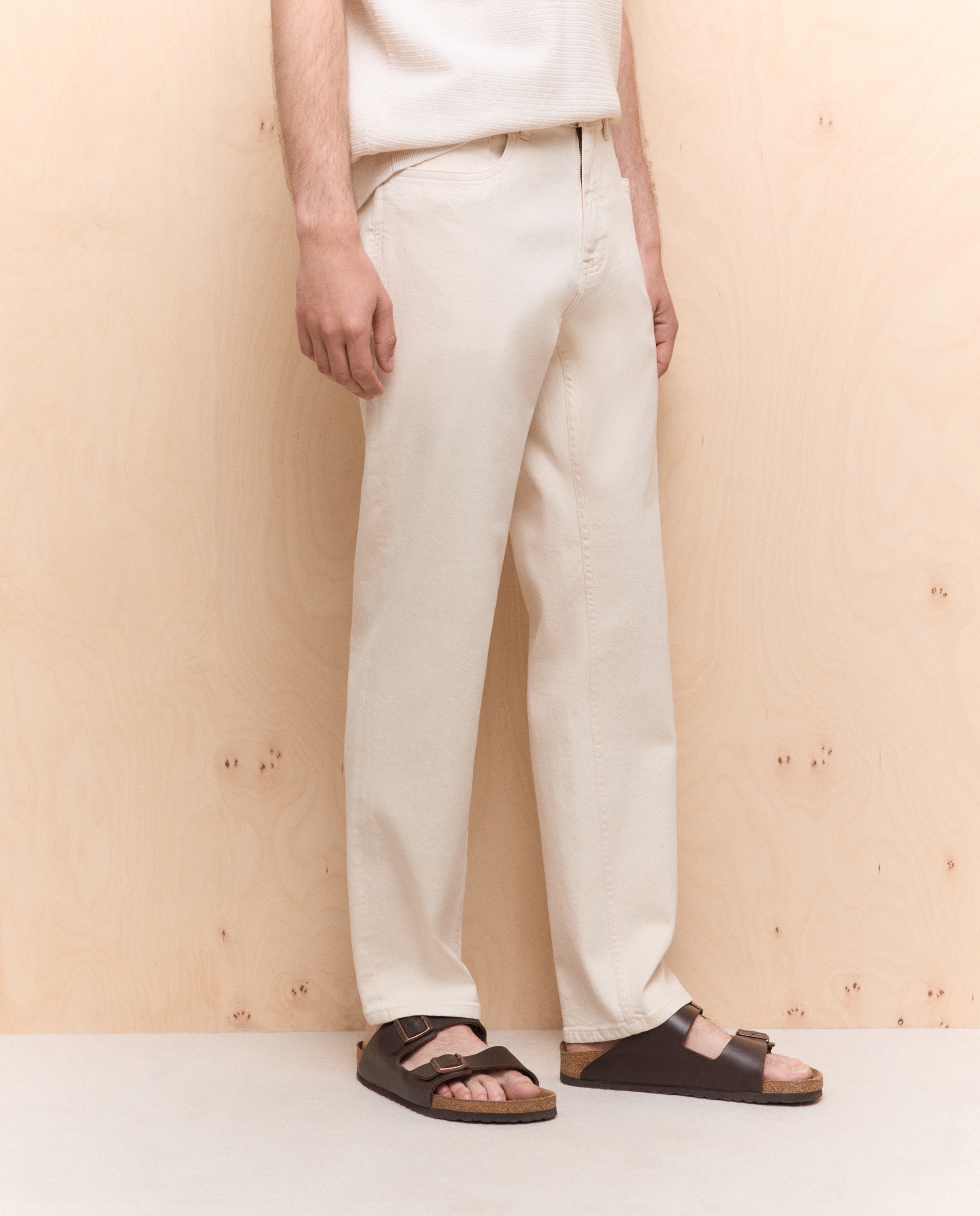 Jeans Straight Stretch 120 Cru-2