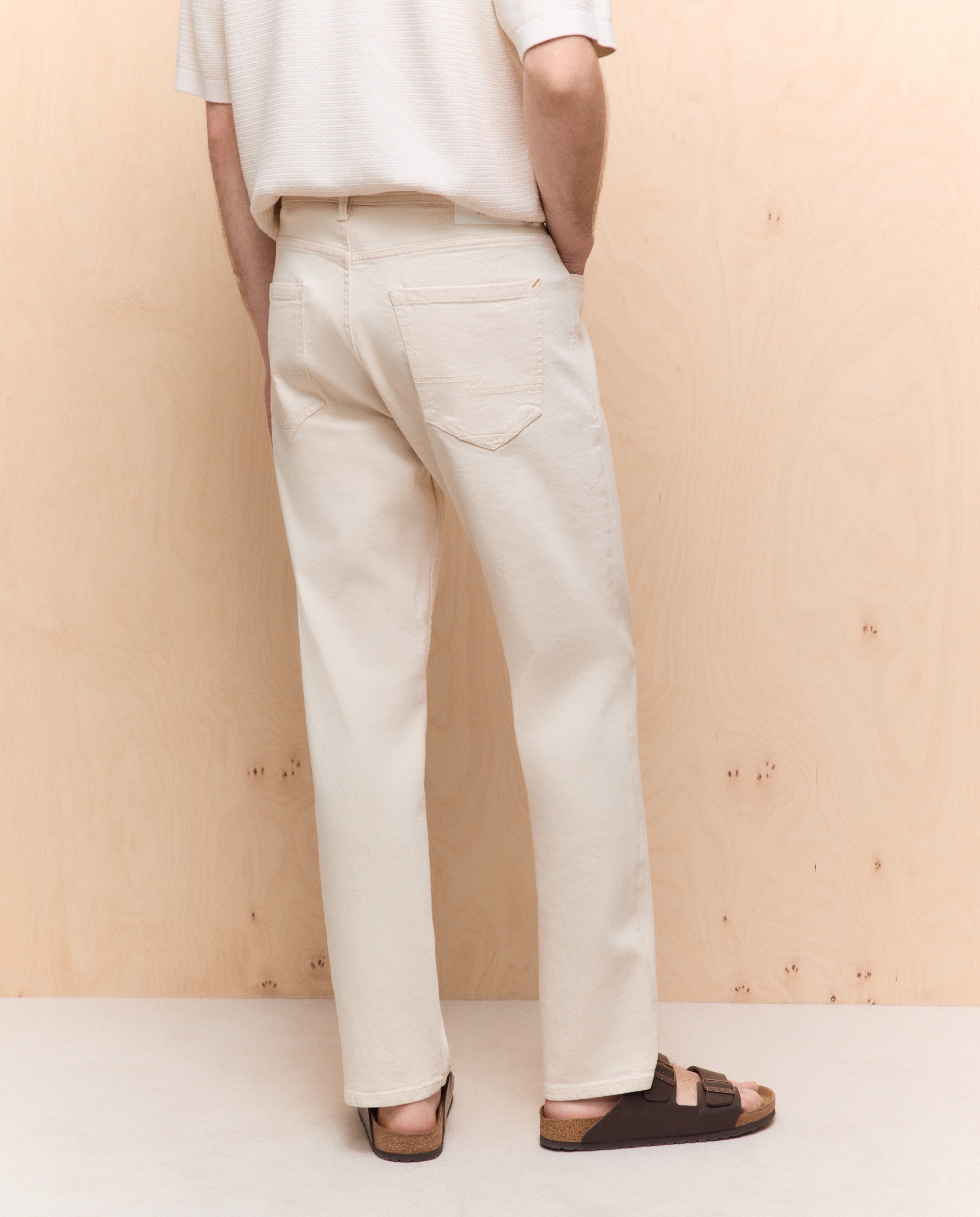 Jeans Straight Stretch 120 Cru-3
