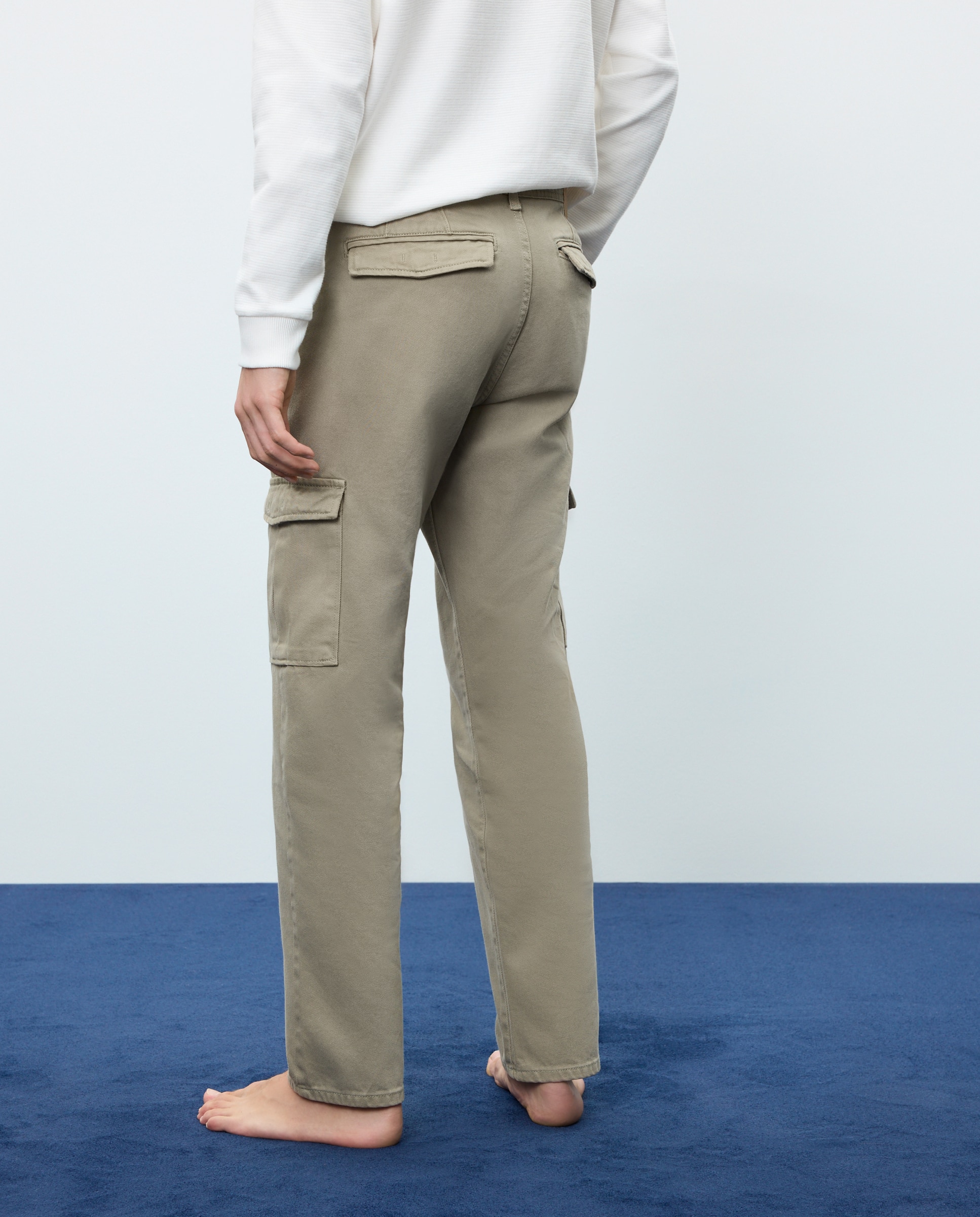 Vaquero de hombre straight multibolsillos color - Easy Wear - 510 Verde claro 510 Verde claro-3