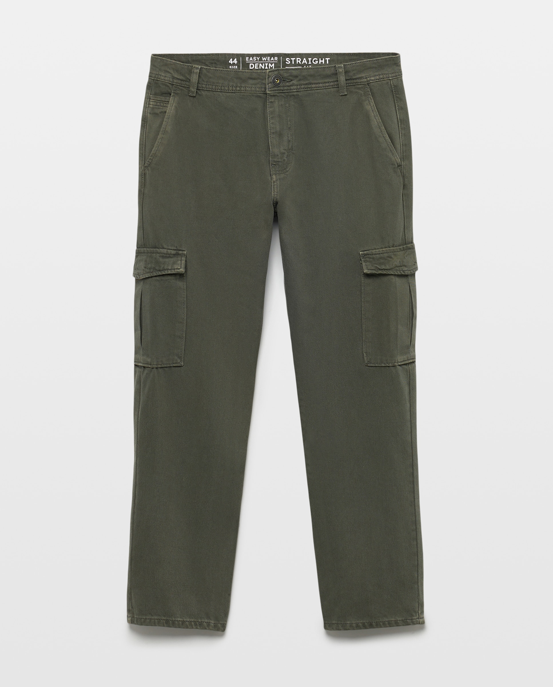 Vaquero de hombre straight multibolsillos color - Easy Wear - 520 Kaki 520 Kaki-5