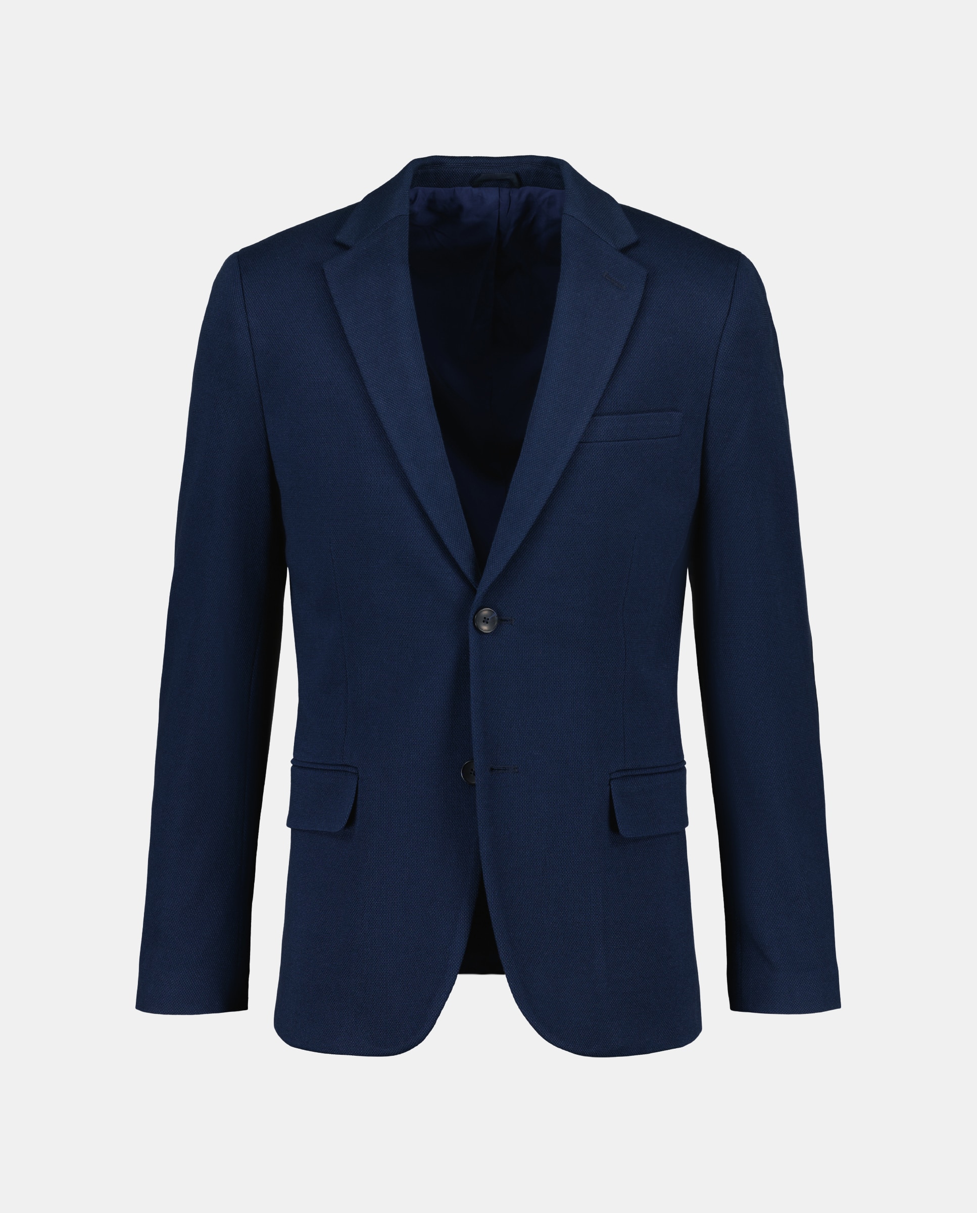Chaqueta de hombre punto pique - Easy Wear - Azul marino Azul marino-5
