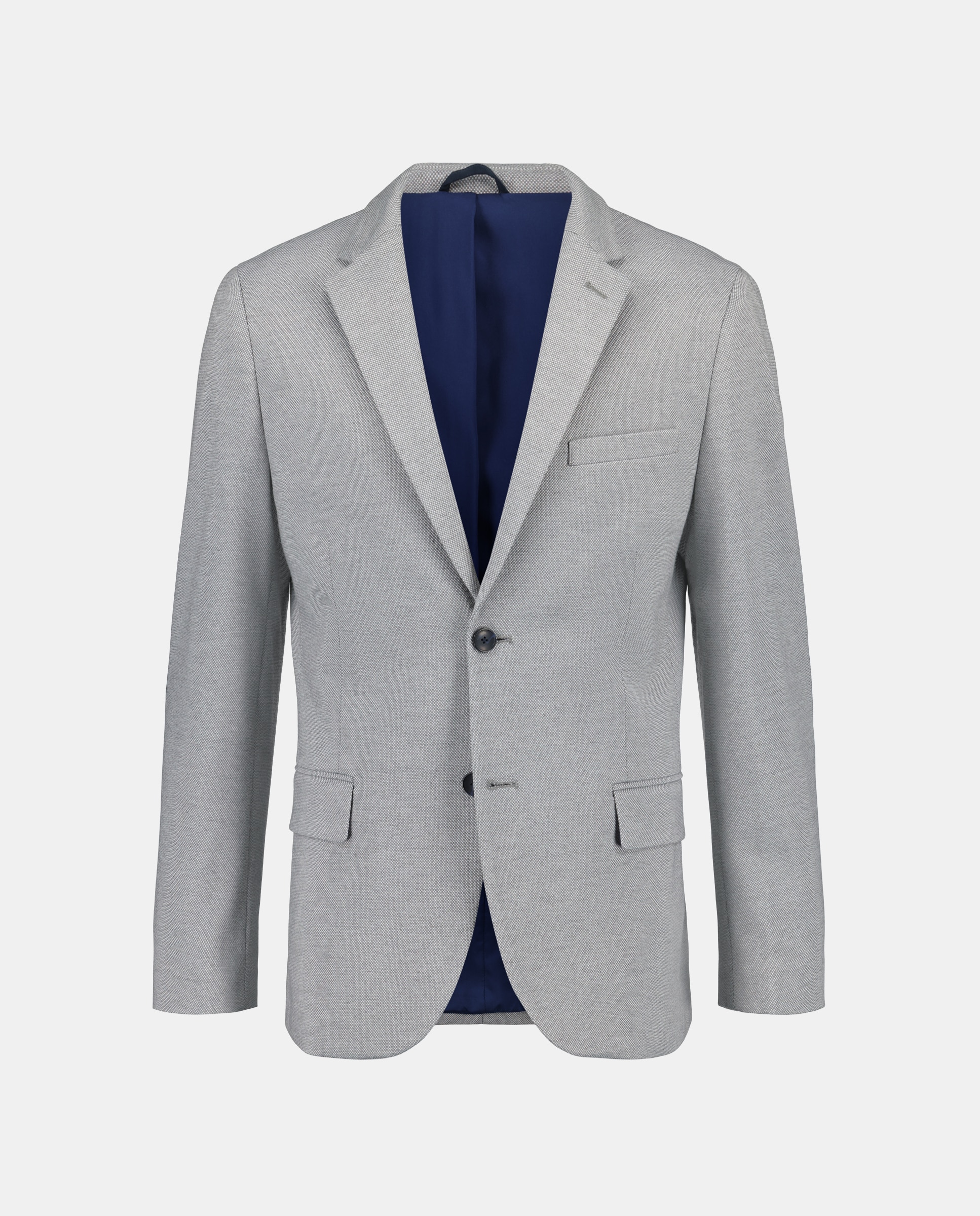 Chaqueta de hombre punto pique - Easy Wear - Negro intenso Negro intenso-5