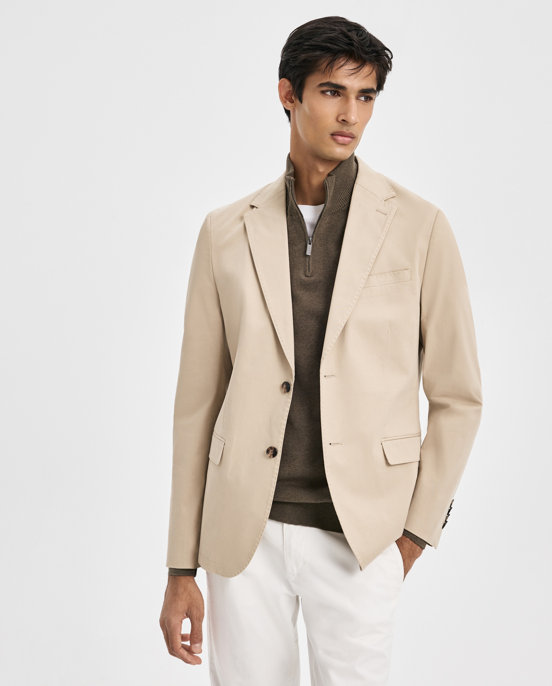 Chaqueta para hombre algodón - Easy Wear - 730 Camel 730 Camel-1