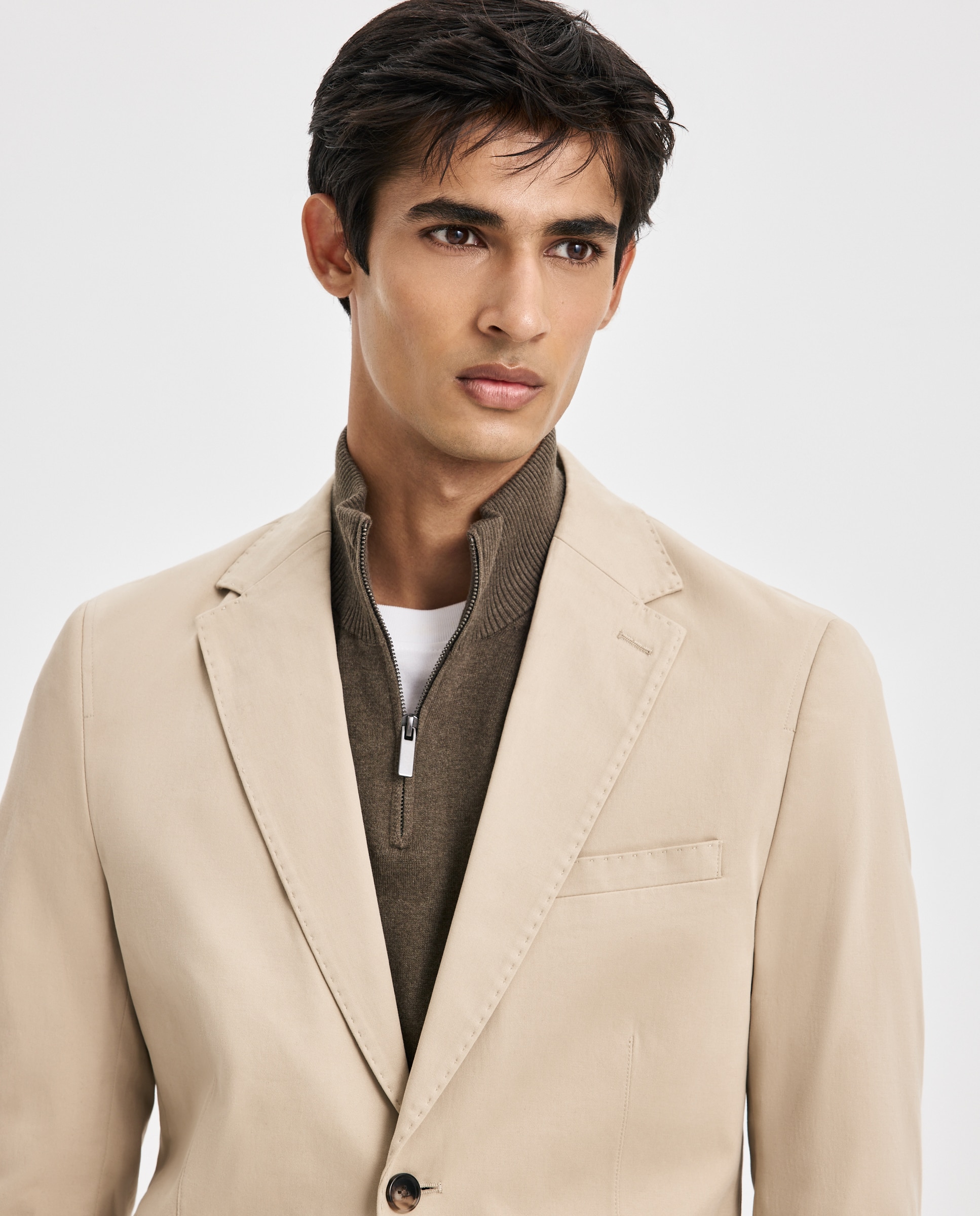 Chaqueta para hombre algodón - Easy Wear - 730 Camel 730 Camel-4