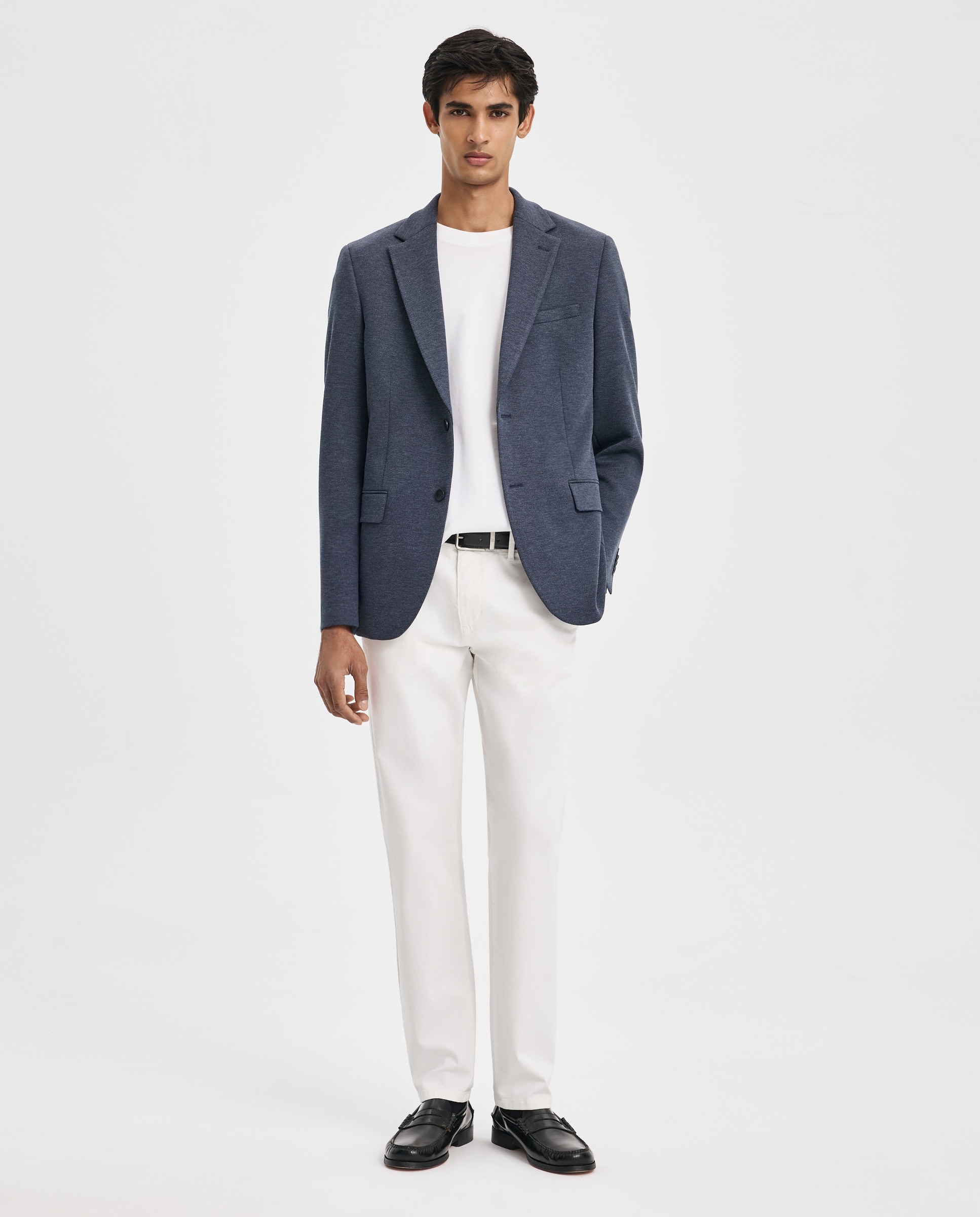 Chaqueta para hombre punto piqué - Easy Wear - 400 Azul 400 Azul-2
