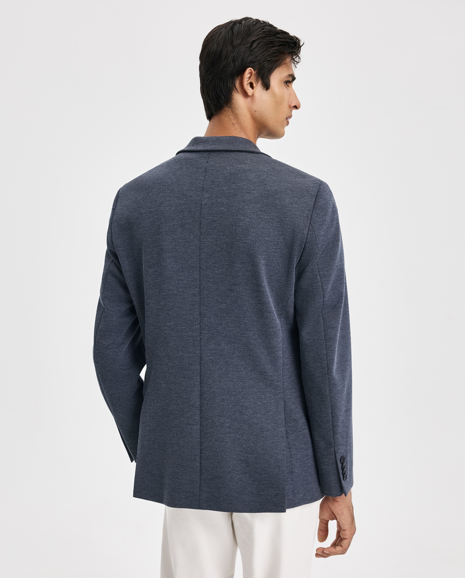 Chaqueta para hombre punto piqué - Easy Wear - 400 Azul 400 Azul-3