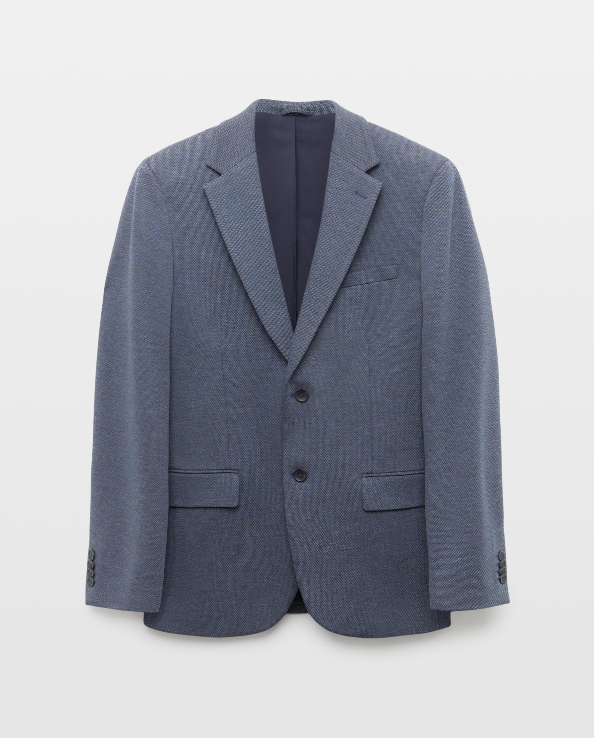 Chaqueta para hombre punto piqué - Easy Wear - 400 Azul 400 Azul-5
