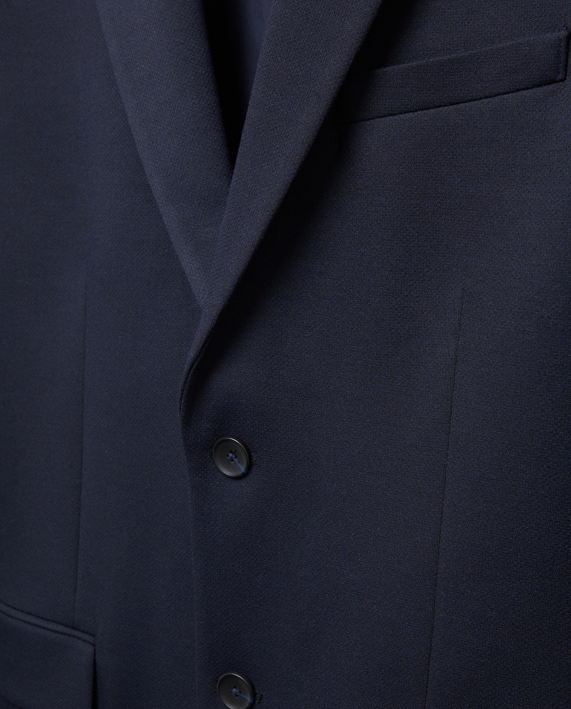 Chaqueta para hombre punto piqué - Easy Wear - Azul marino Azul marino-6